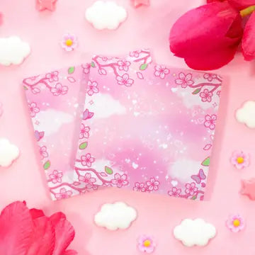 Sweet Sakura - Cherry Blossoms Sticky Note Pad