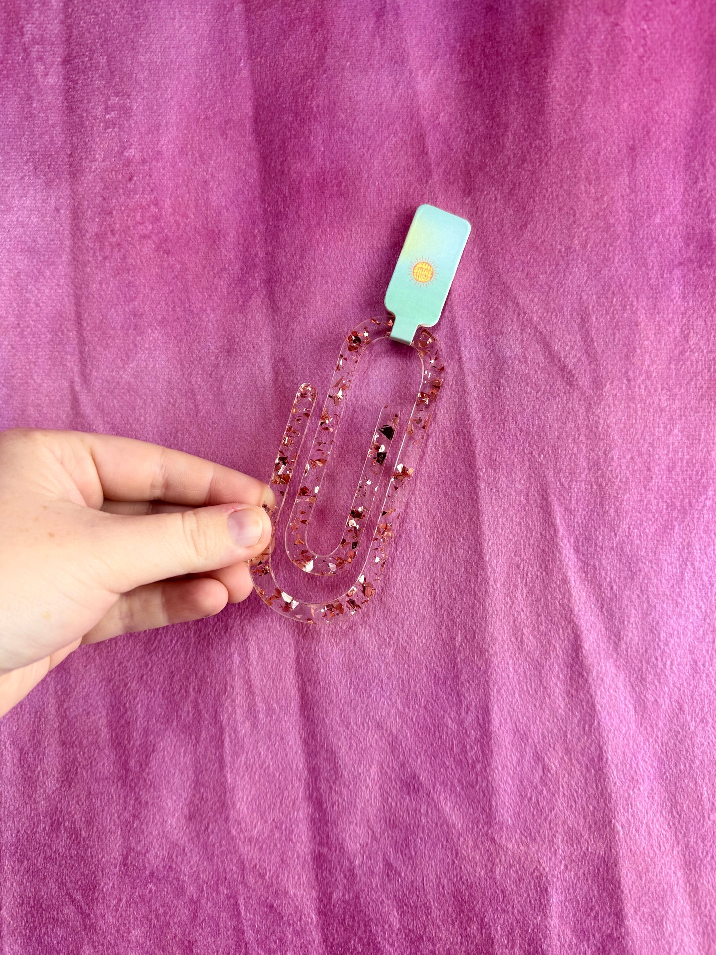 Colorful Jumbo Paperclips