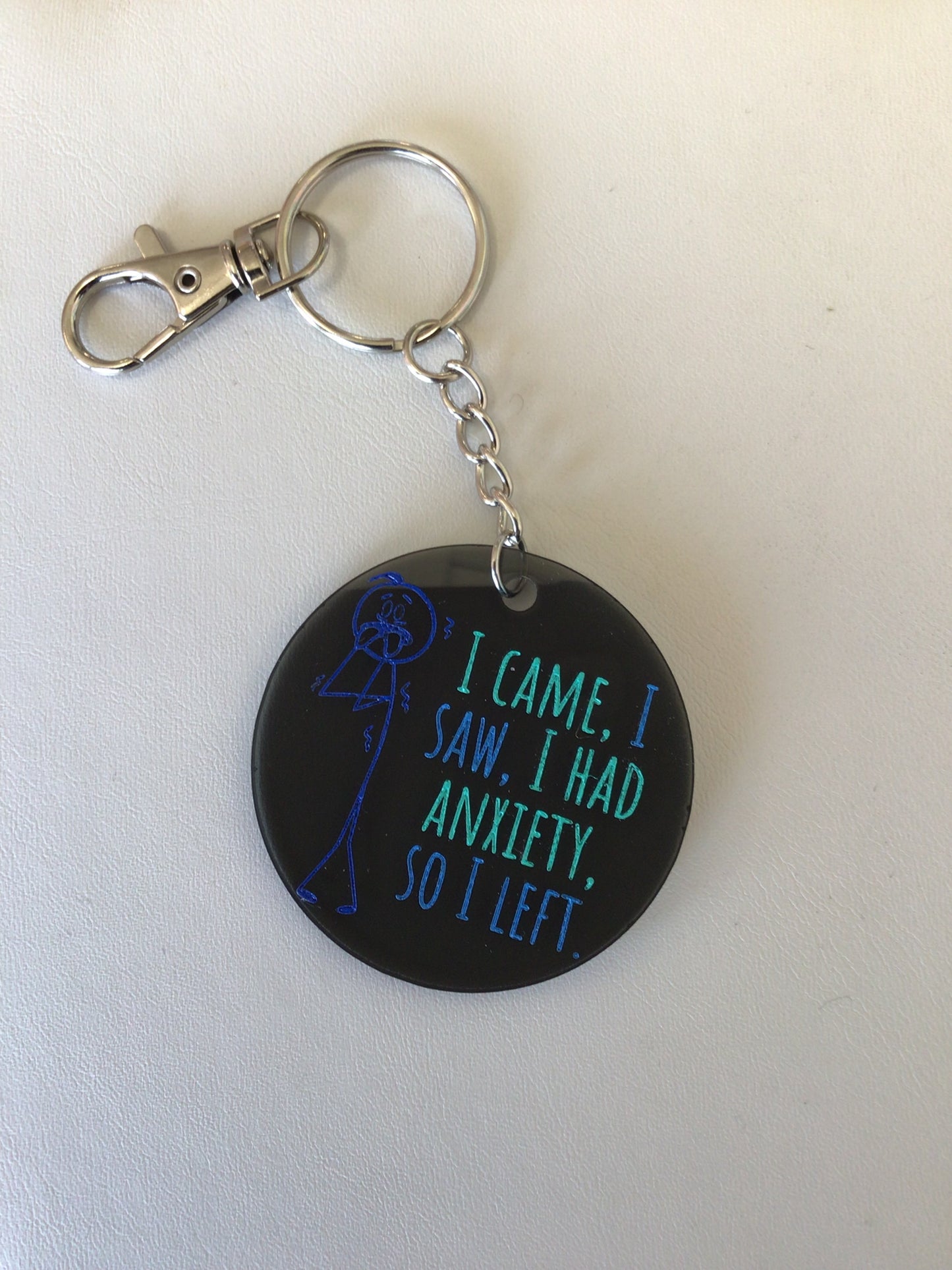 I Came, I Saw… Keychain