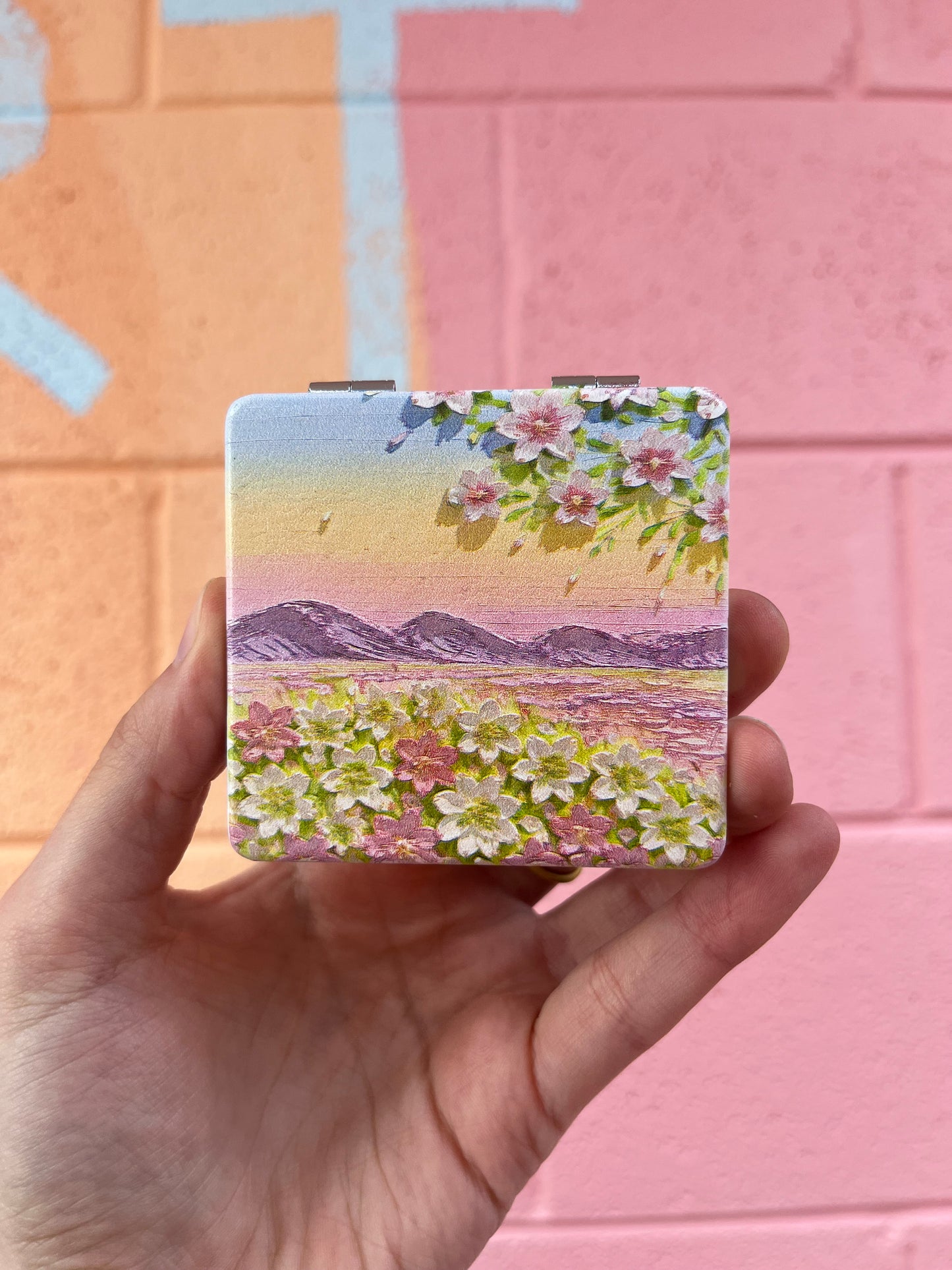 Lavender Dreams Compact Mirror