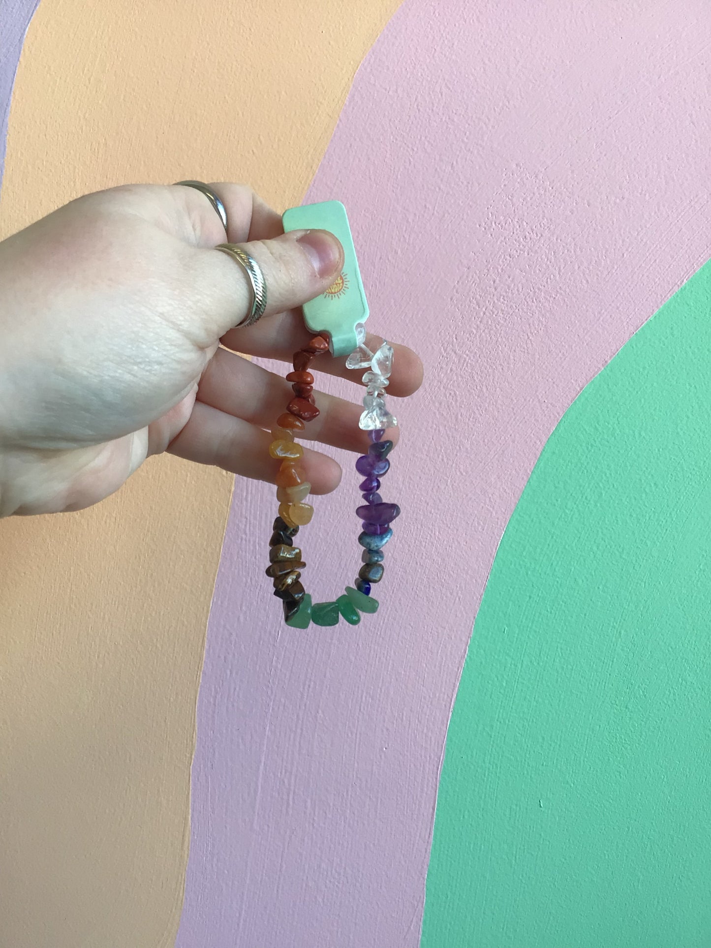 Glass Rock Bracelet