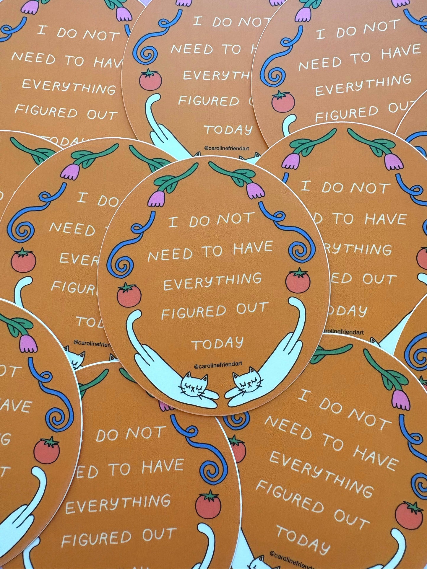 Gentle Reminder Sticker | Vinyl Waterproof Cute Doodle