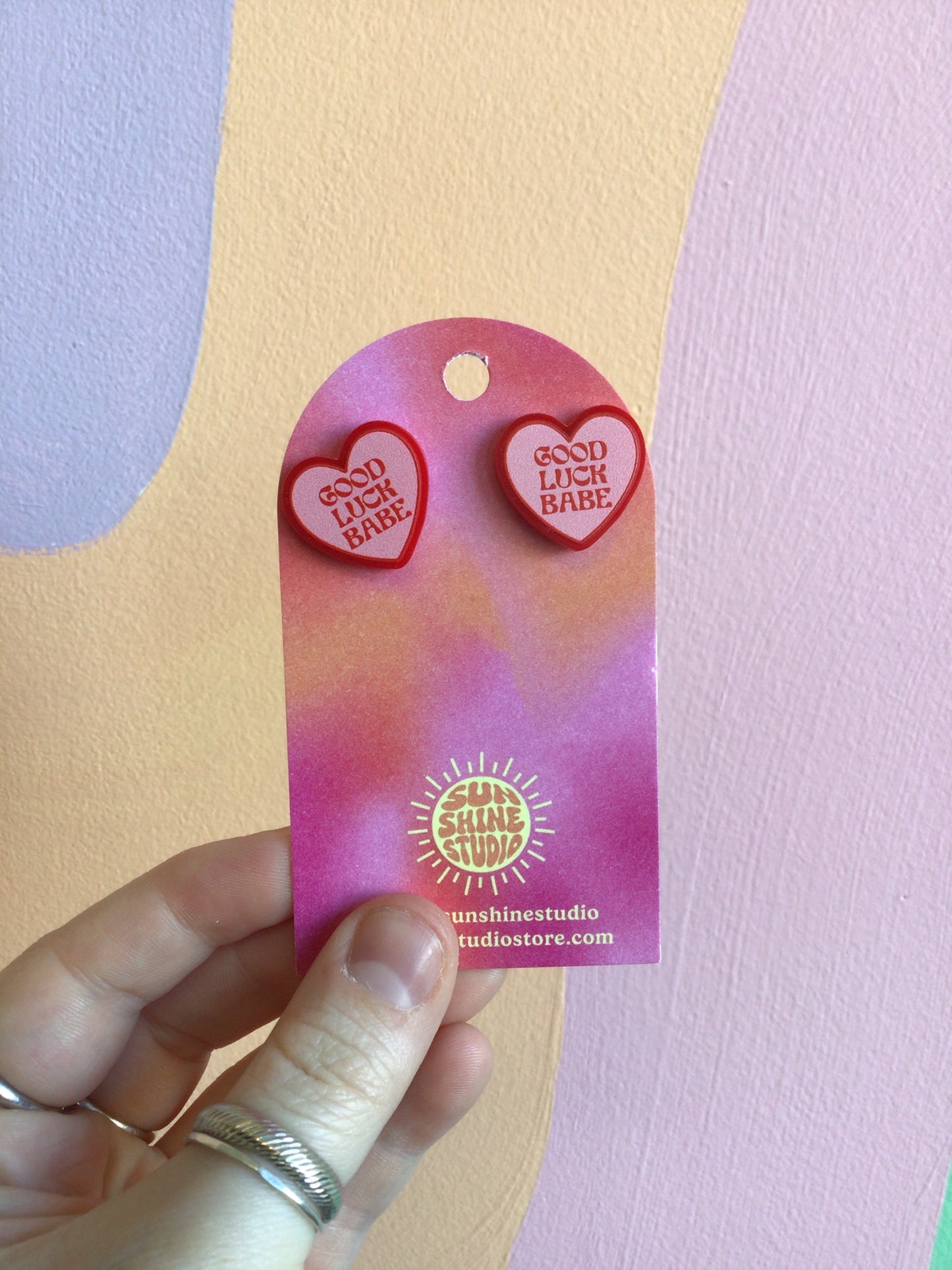 "Good Luck Babe" Chappell Roan Earrings