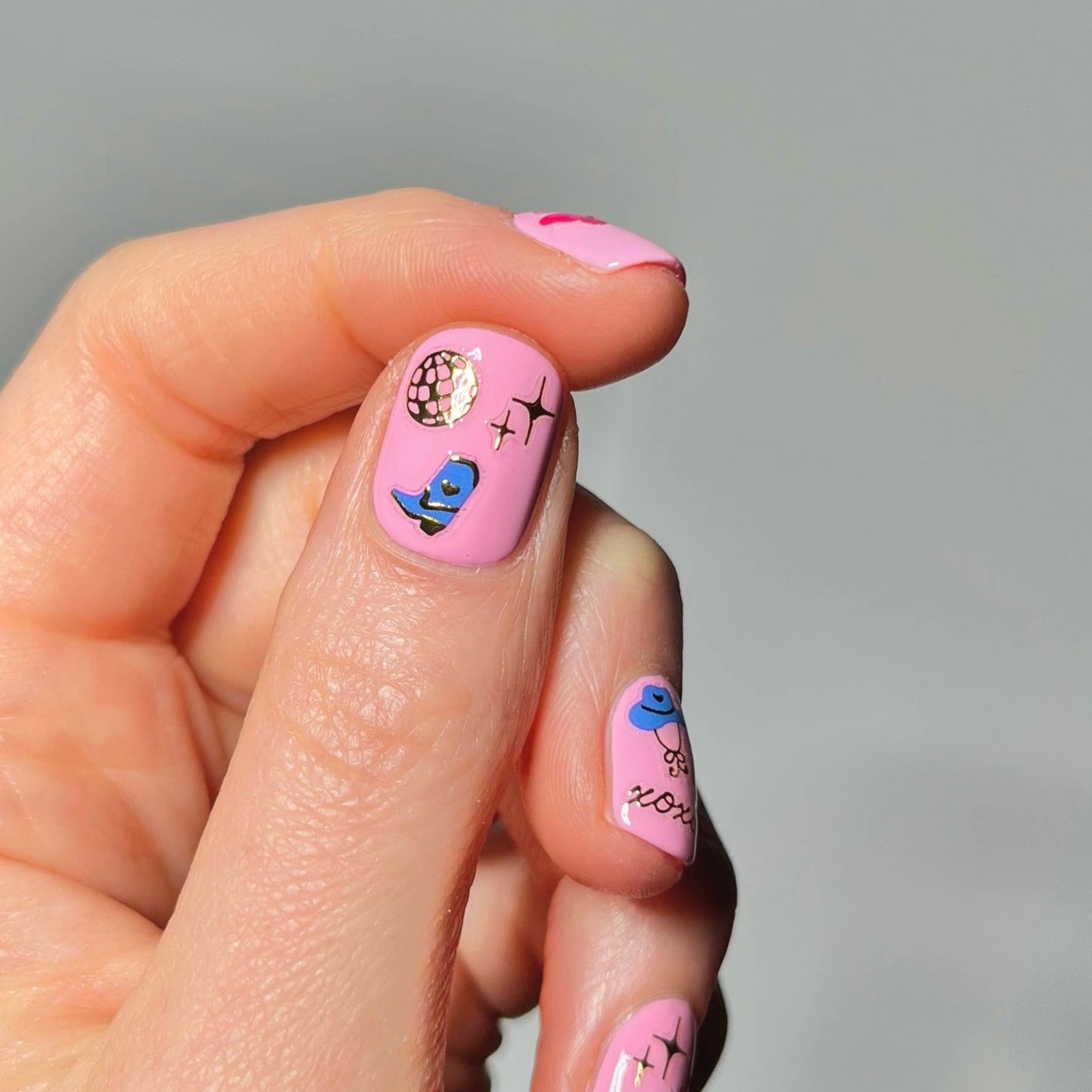 Nail Art Stickers - DISCO RODEO