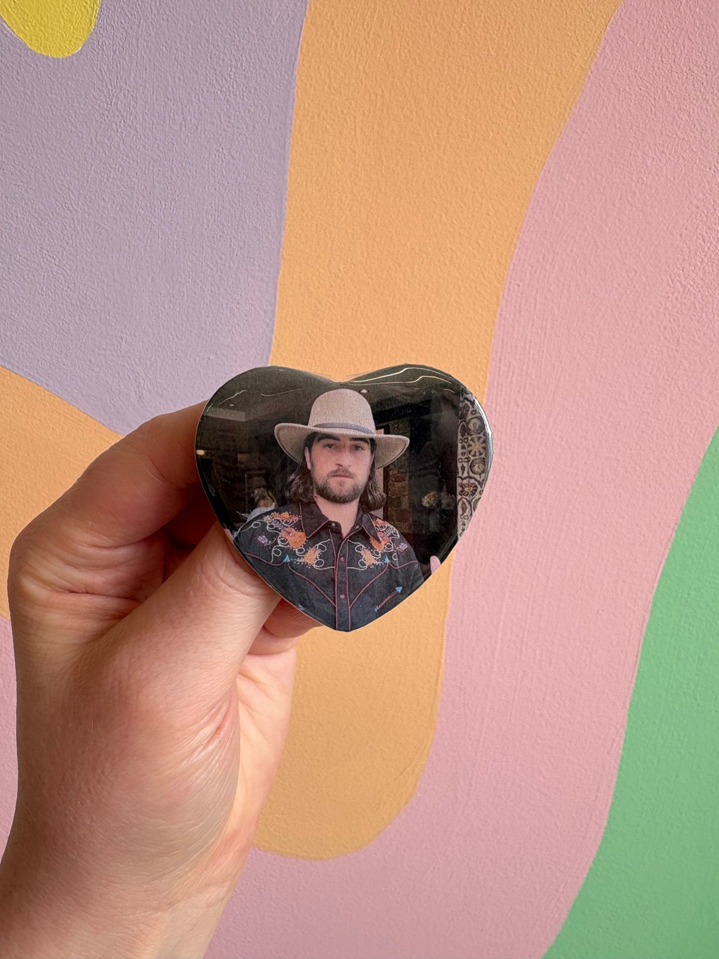 Noah Cowboy Pin