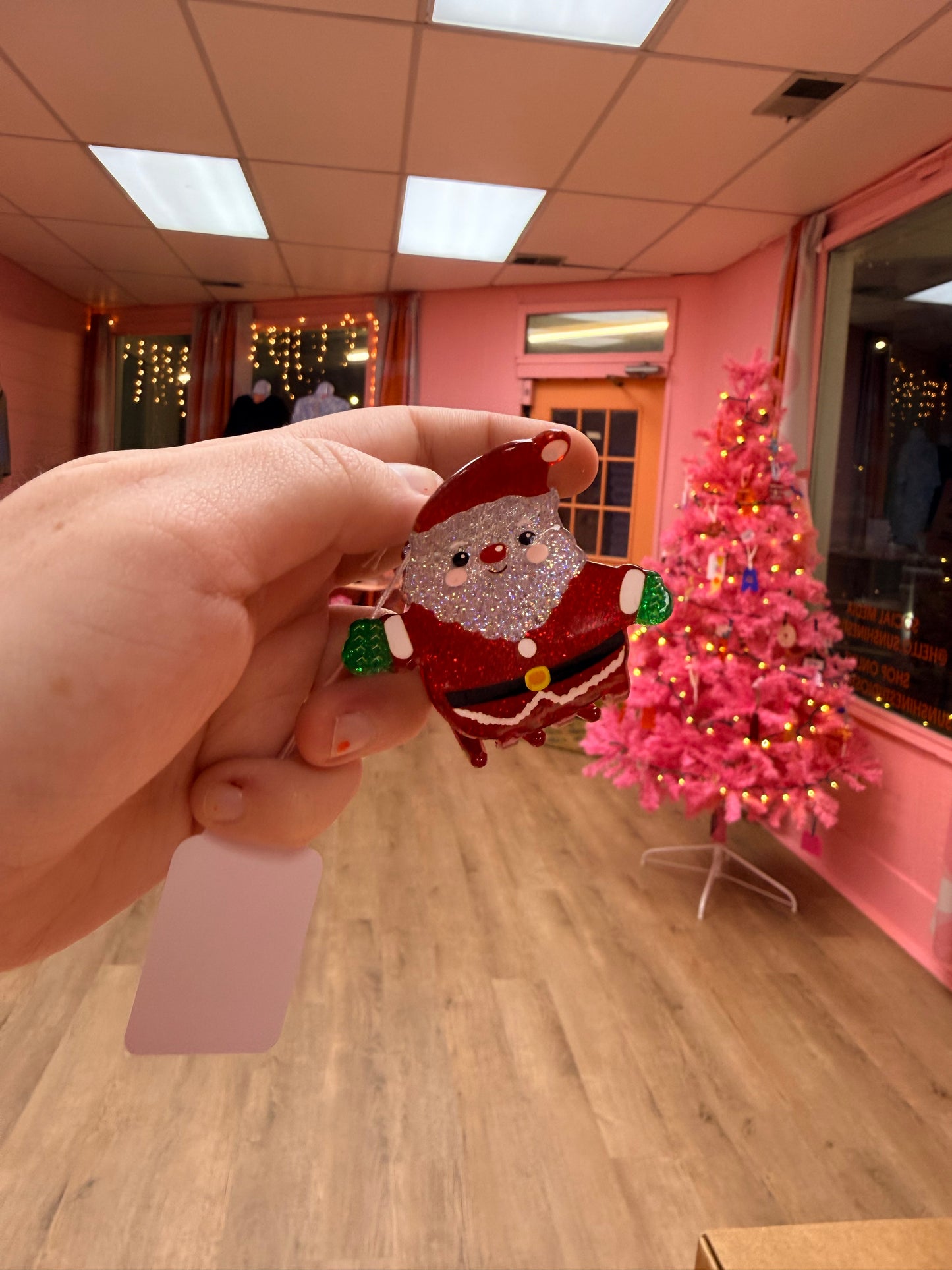 Little Holiday Hair Claws