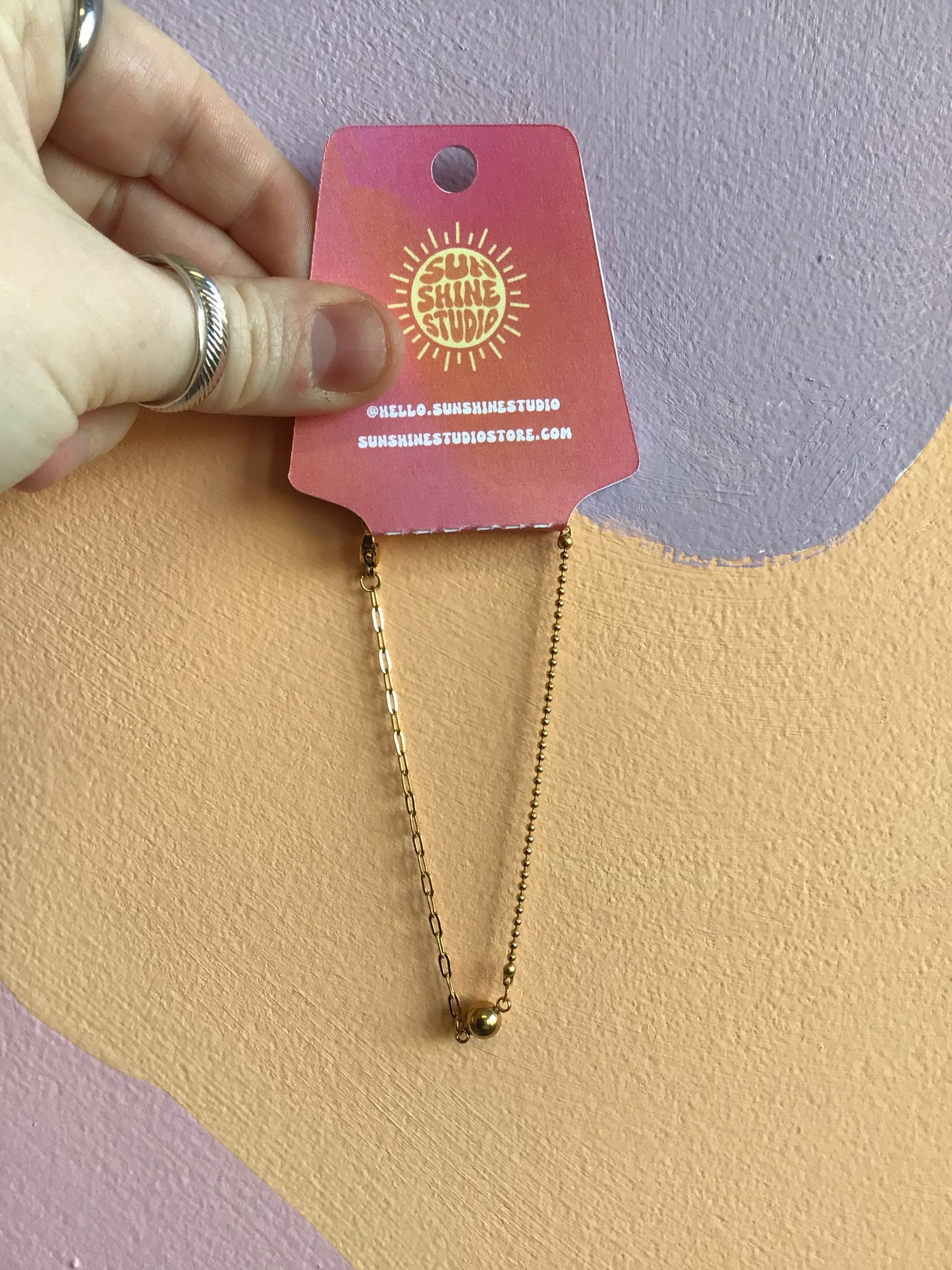 Titanium Duel Chain Bracelet