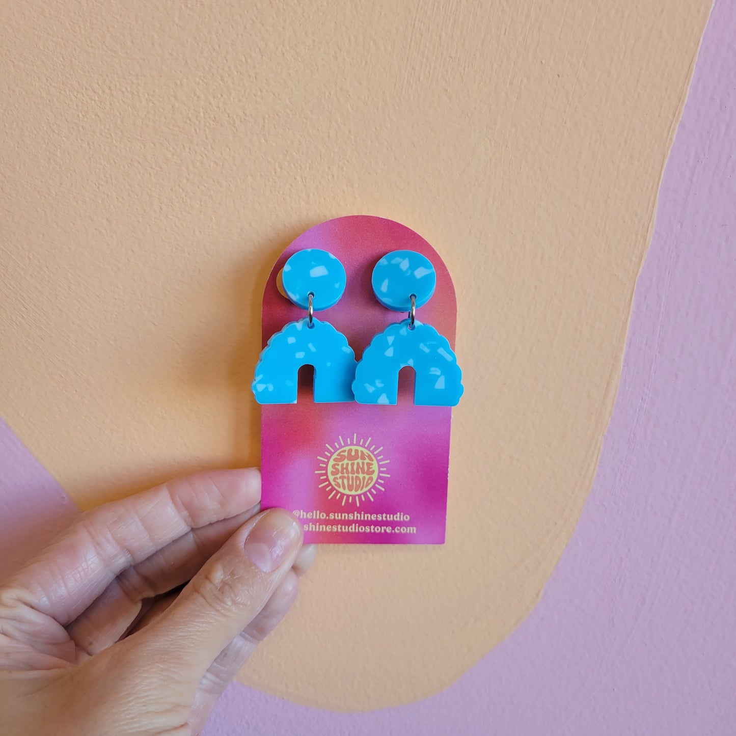 Baby Blue Terrazzo