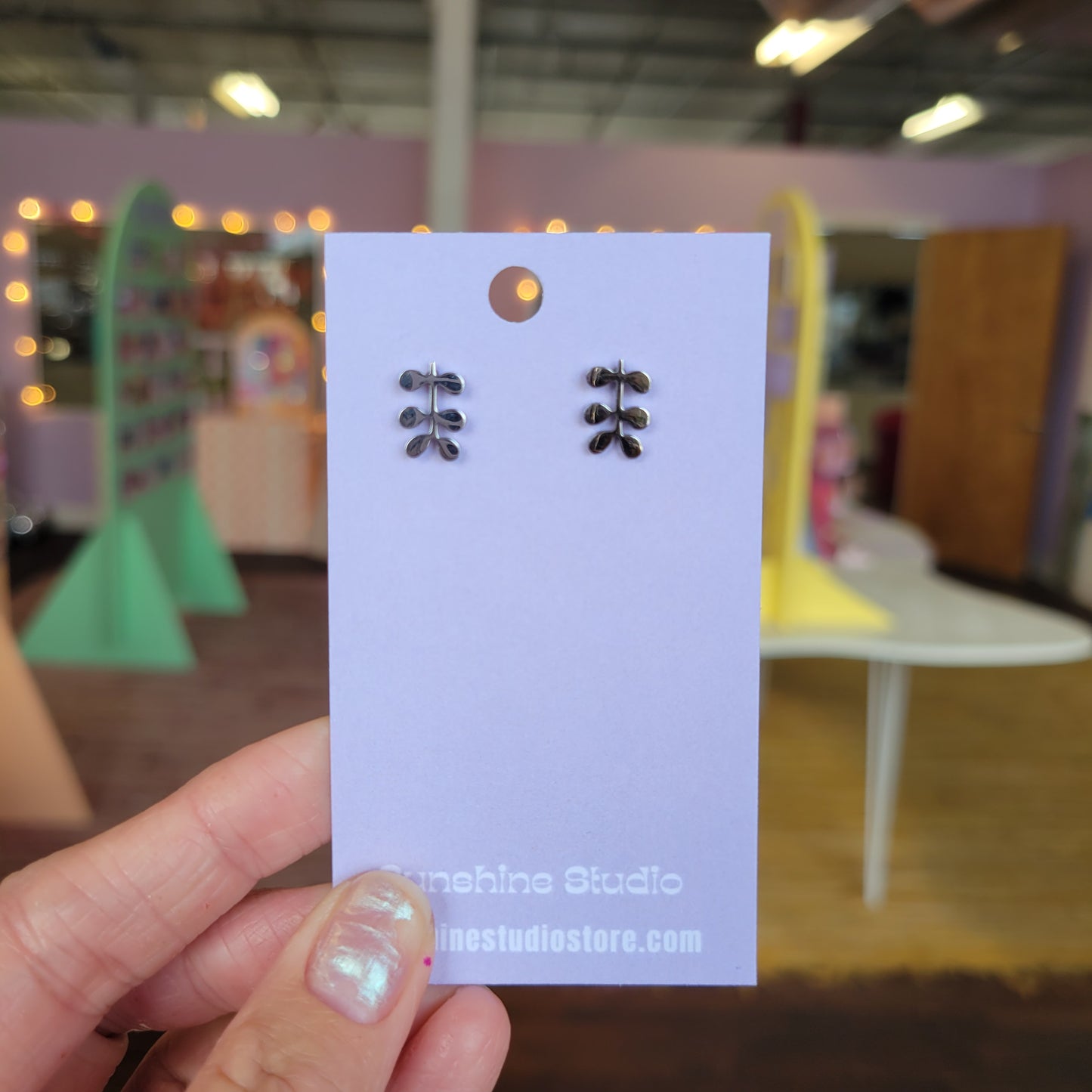 Tiny Stem with Leaves