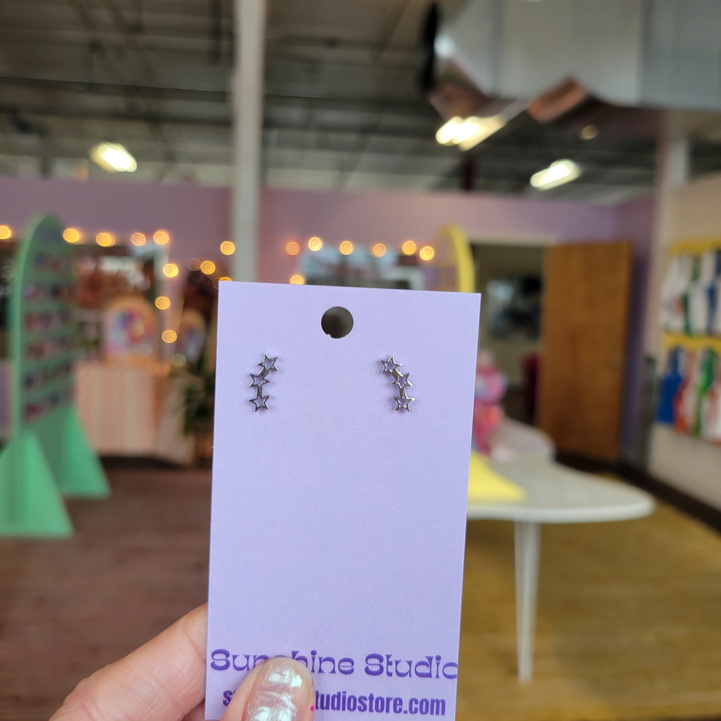 Tiny hollow Star trio