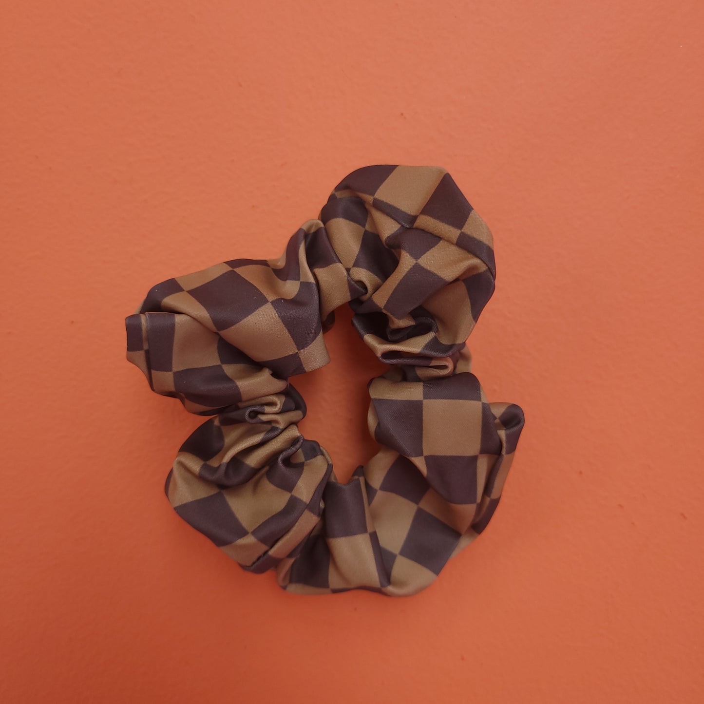 Checkered Scrunchies