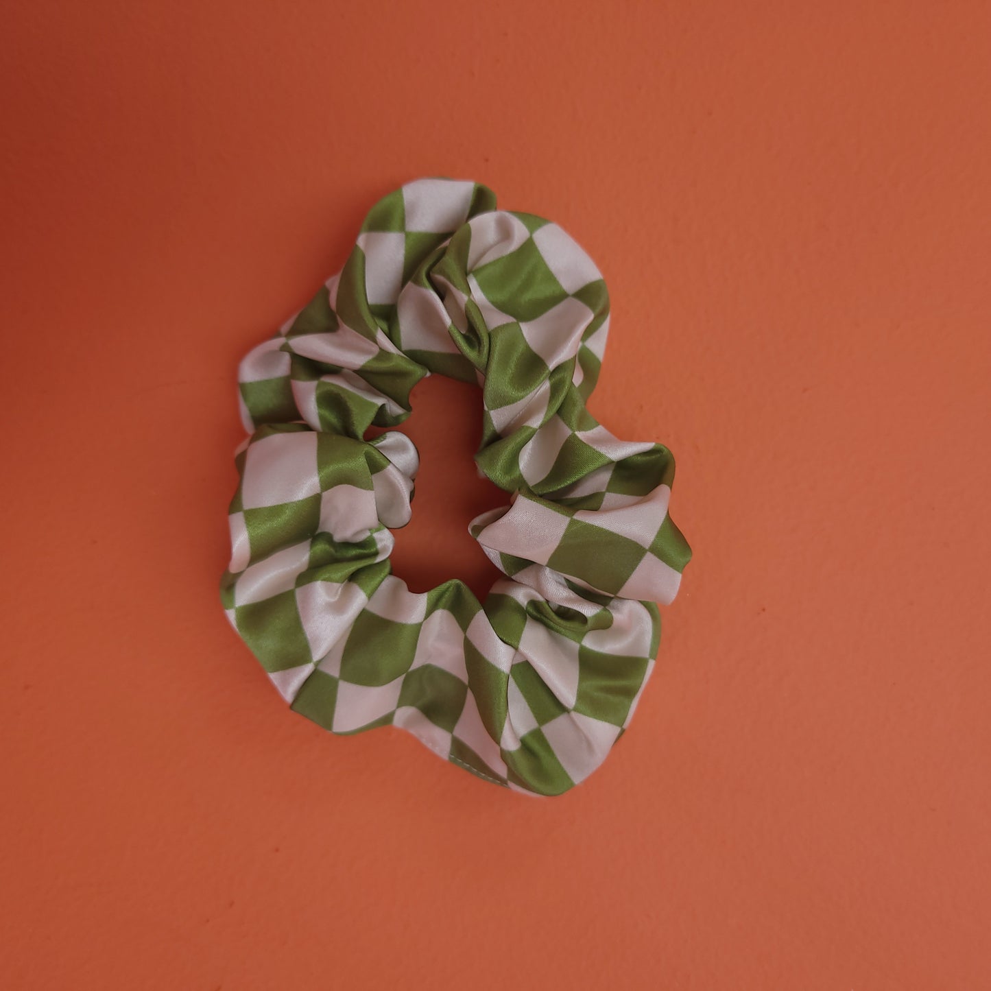 Checkered Scrunchies