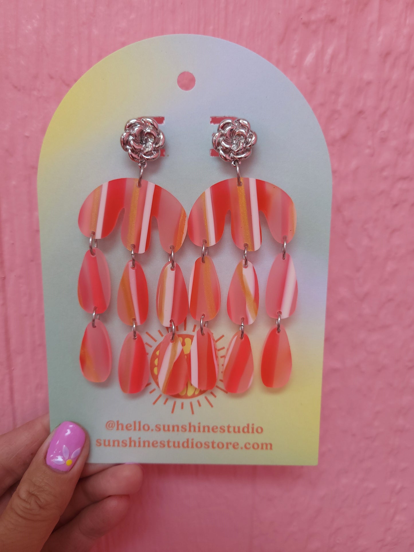 Squid Dangle Earrings