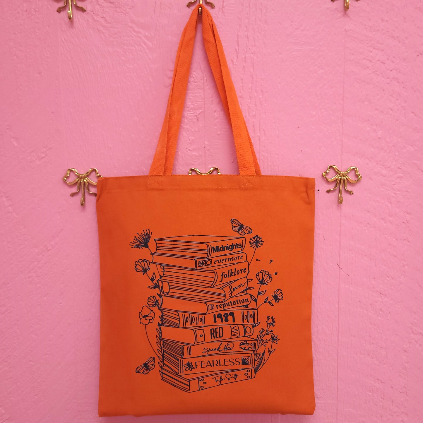 Taylor Swift Albums as Books-Tote Bag