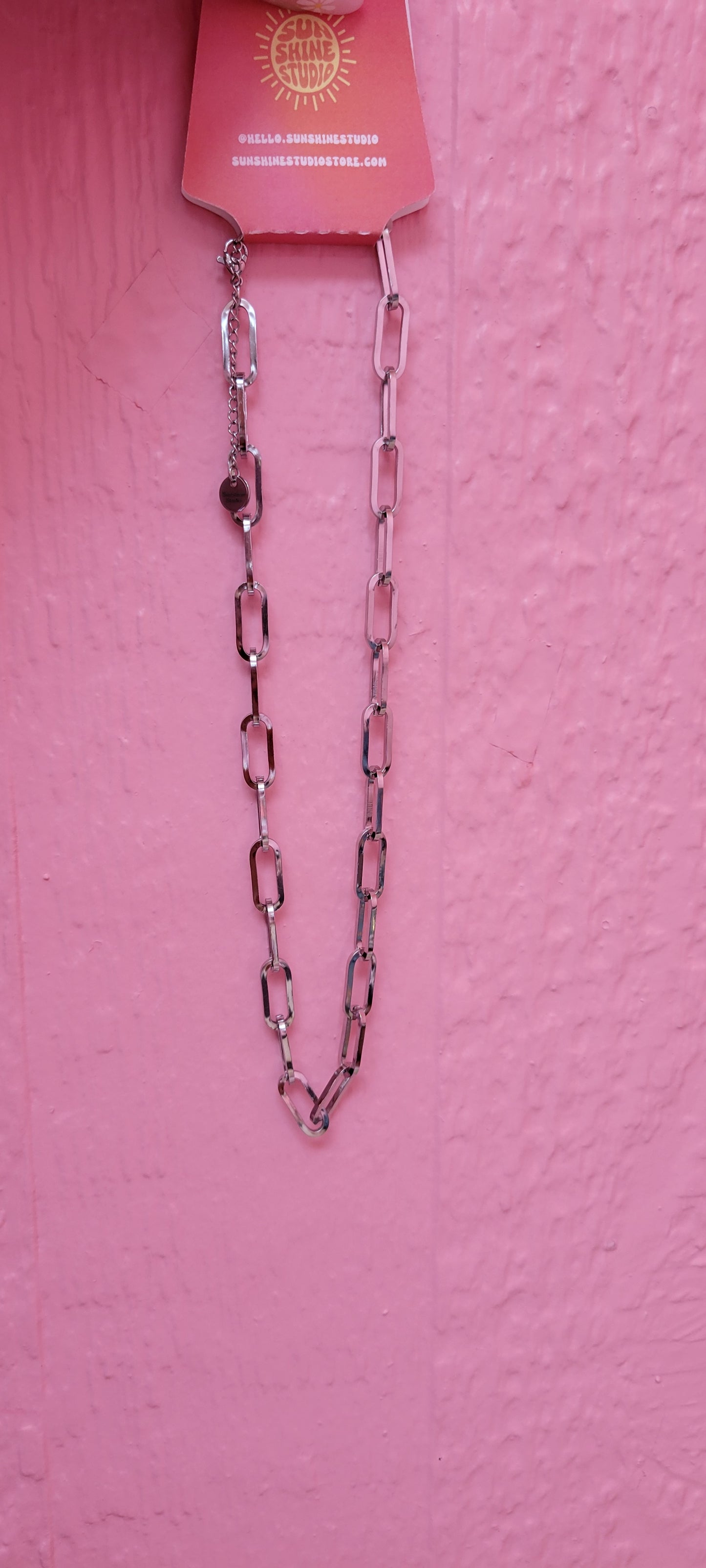 Not-so-Basic Titanium Paperclip Necklace