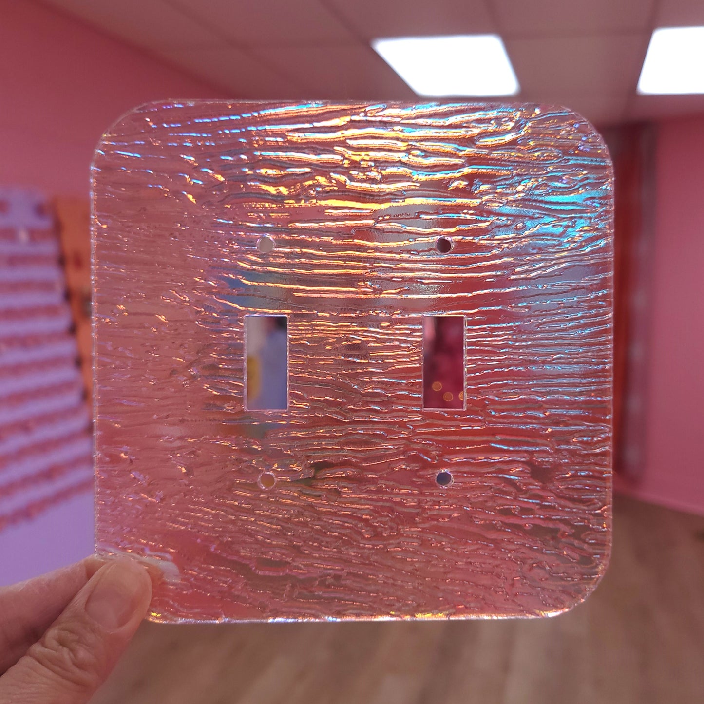 Iridescent Water Outlet Covers