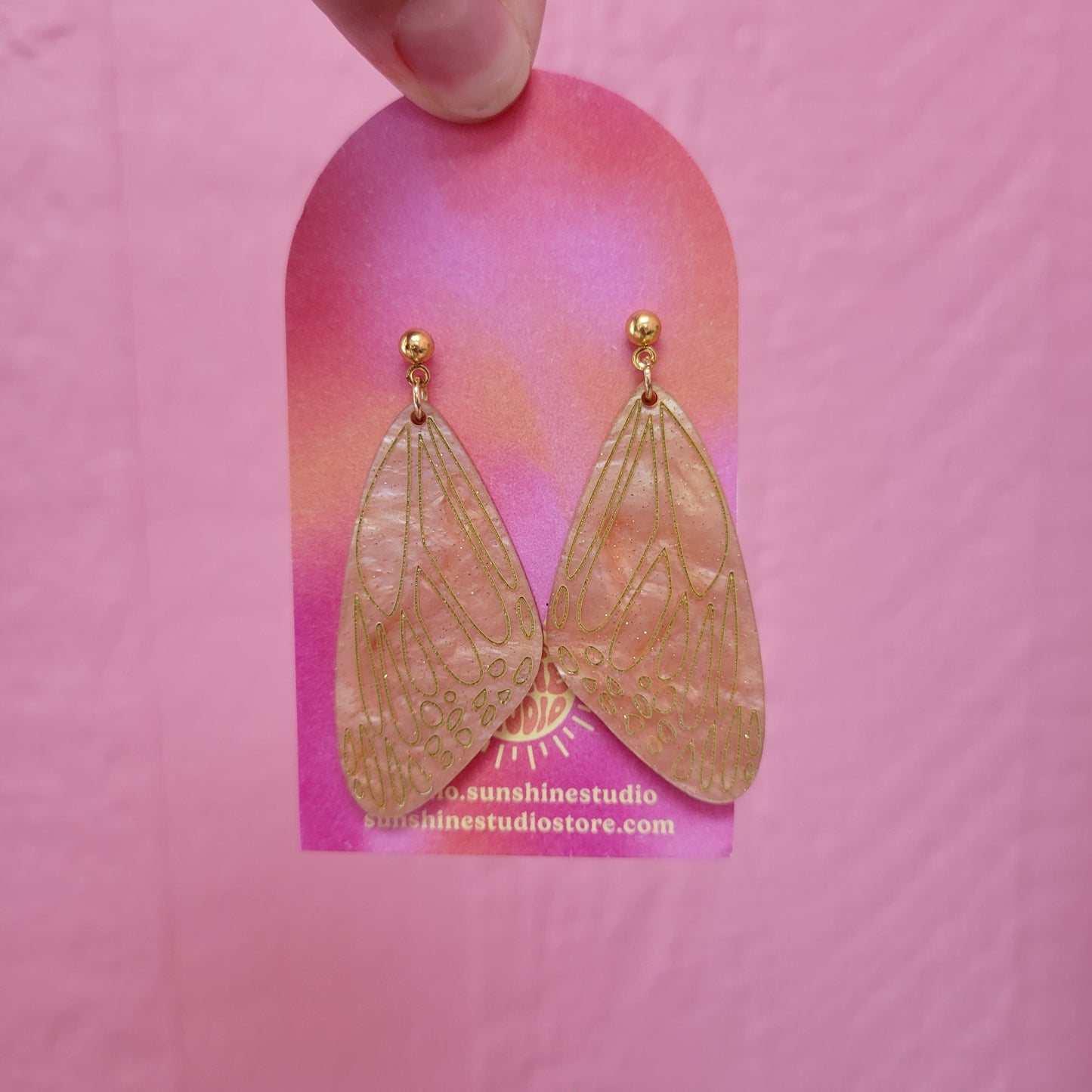 Butterfly Wing Earrings