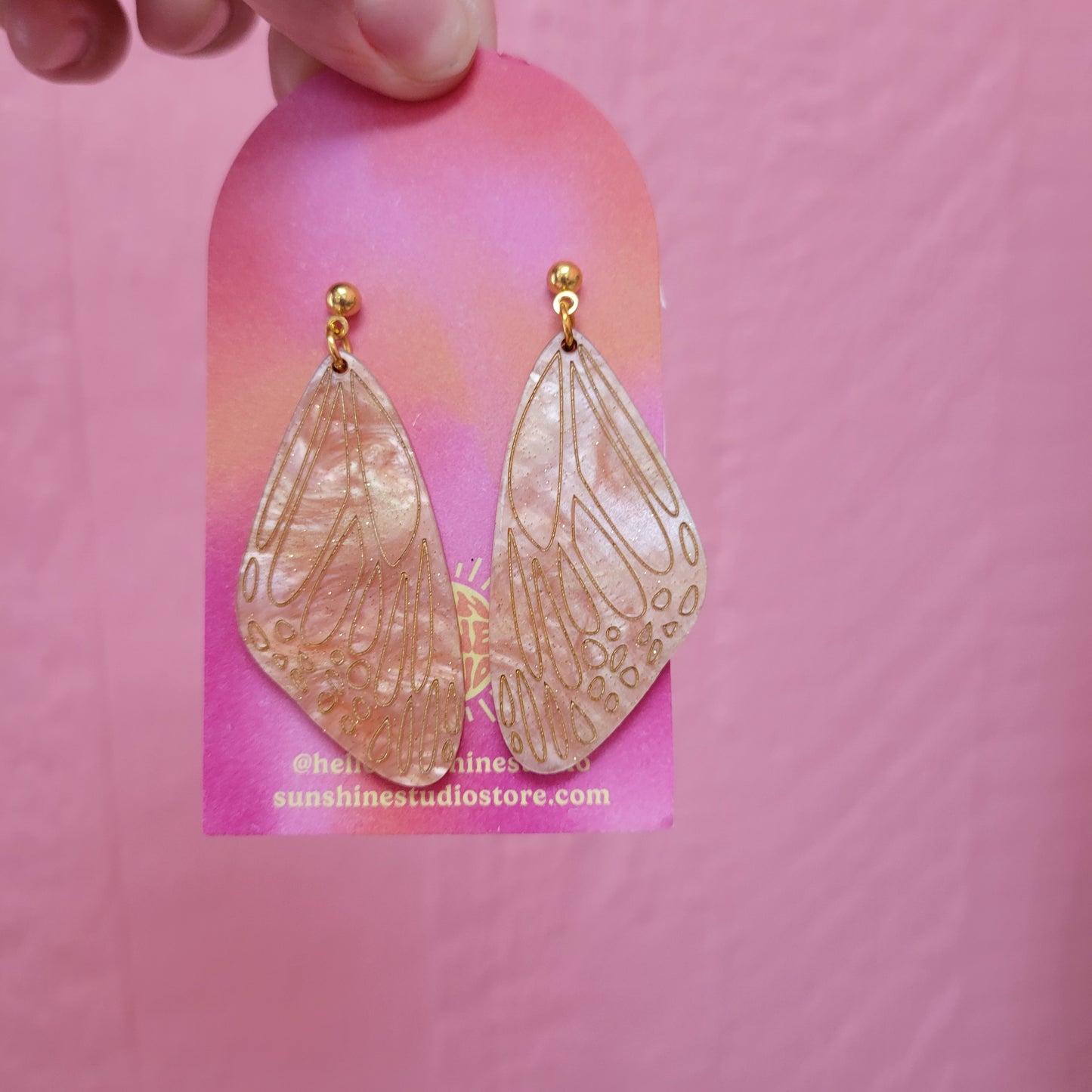 Butterfly Wing Earrings