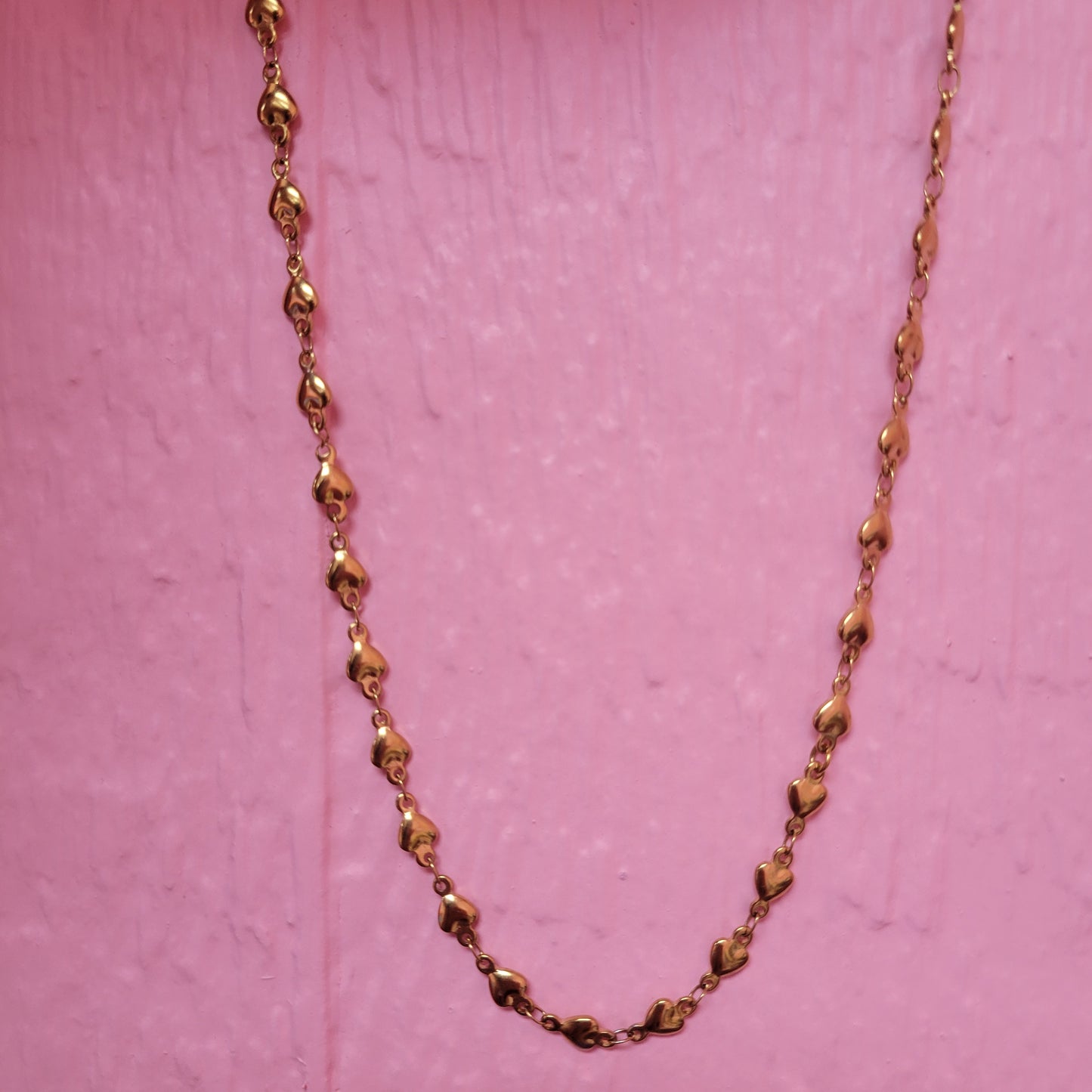 Titanium Heart Chain