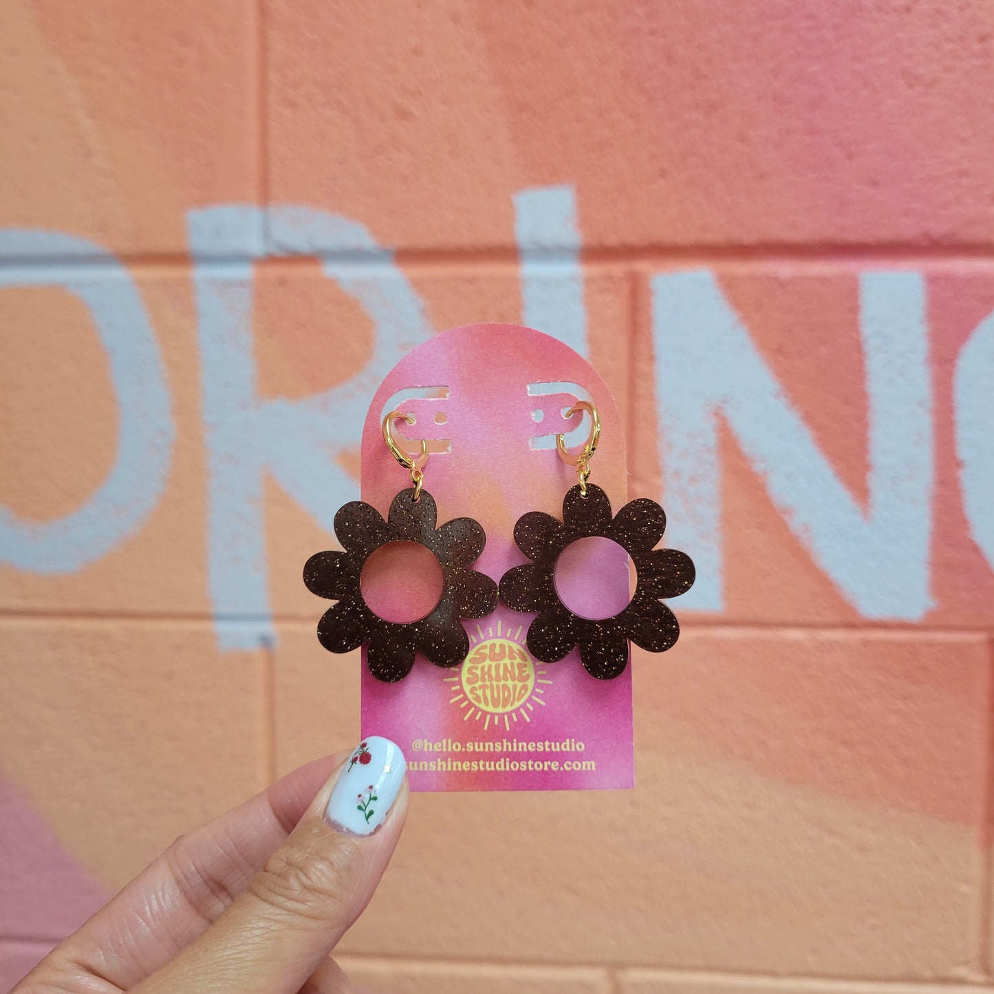 Happy Spring Daisy Earrings