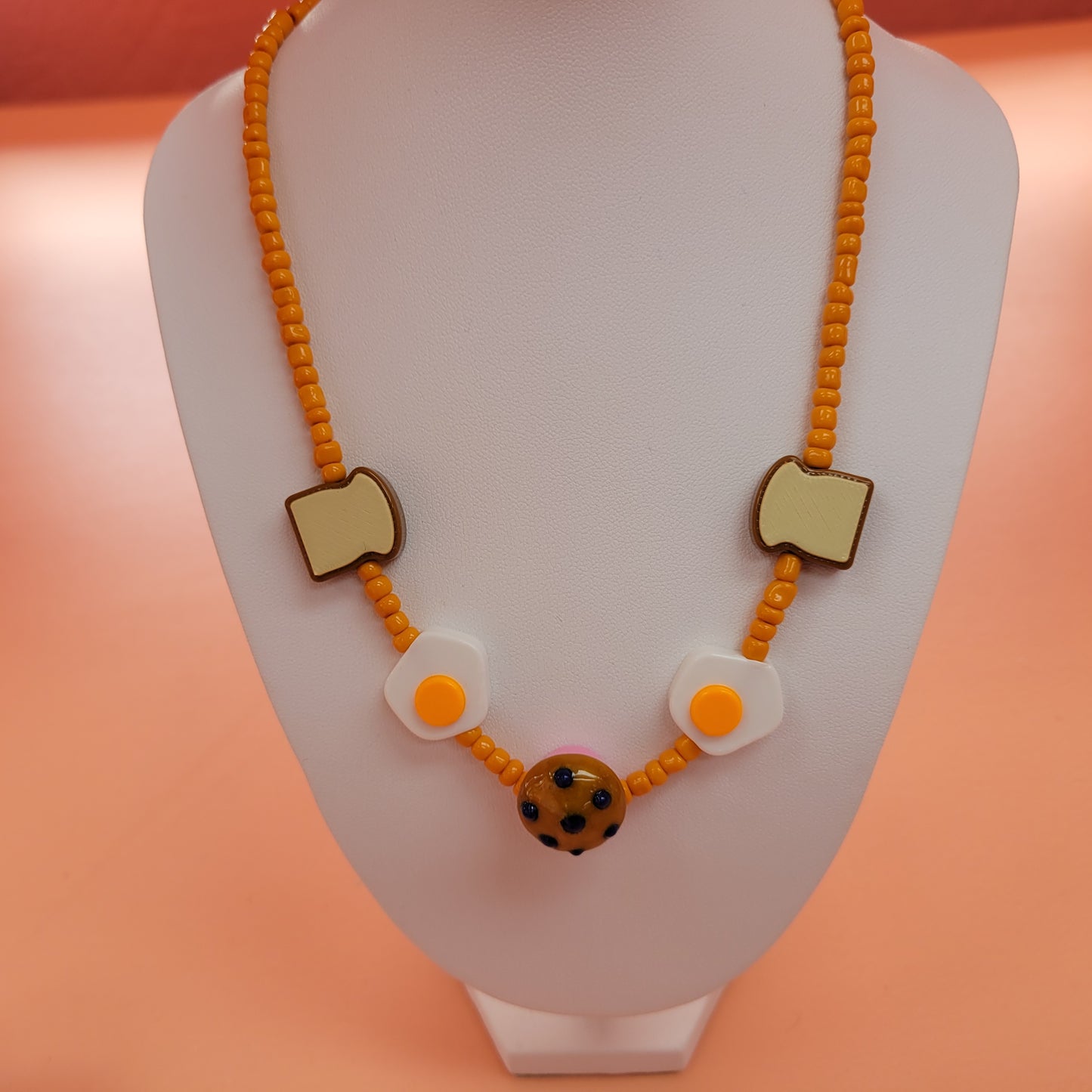 Breakfast Beaded Necklaces