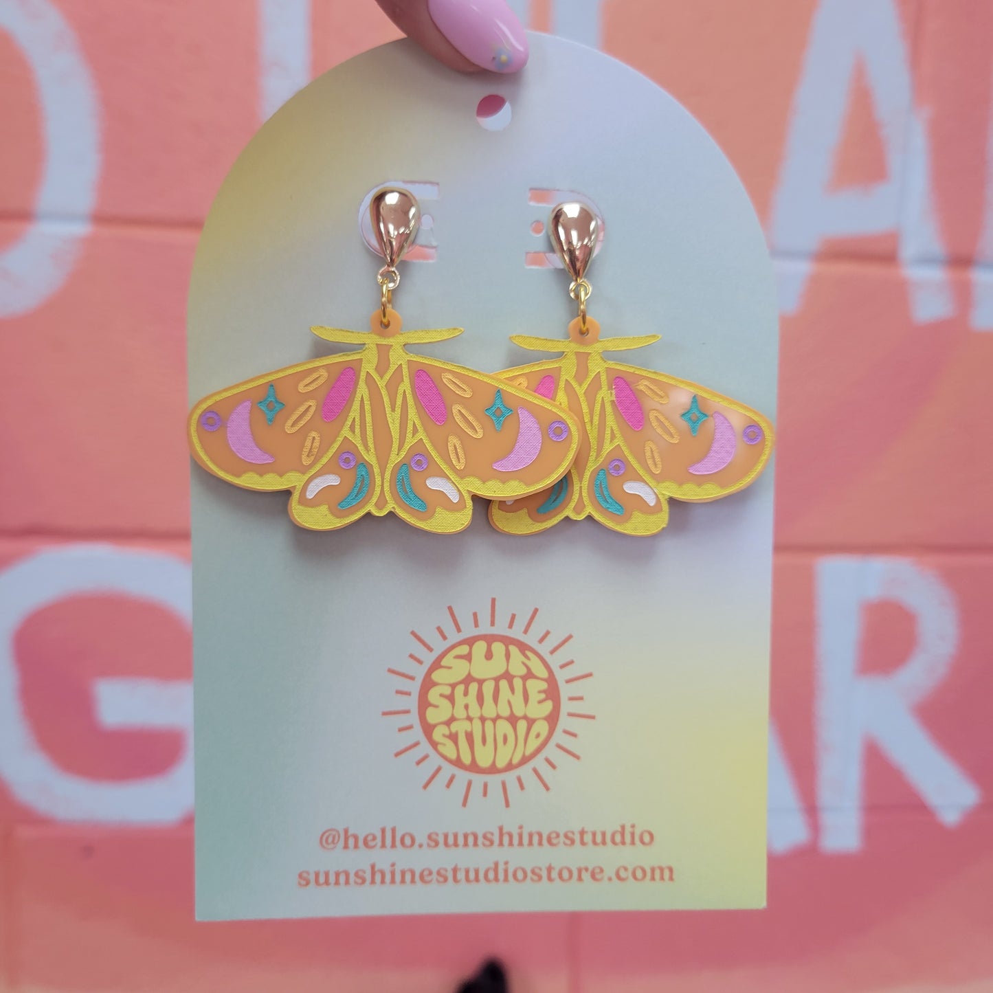 Hand Painted Butterfly