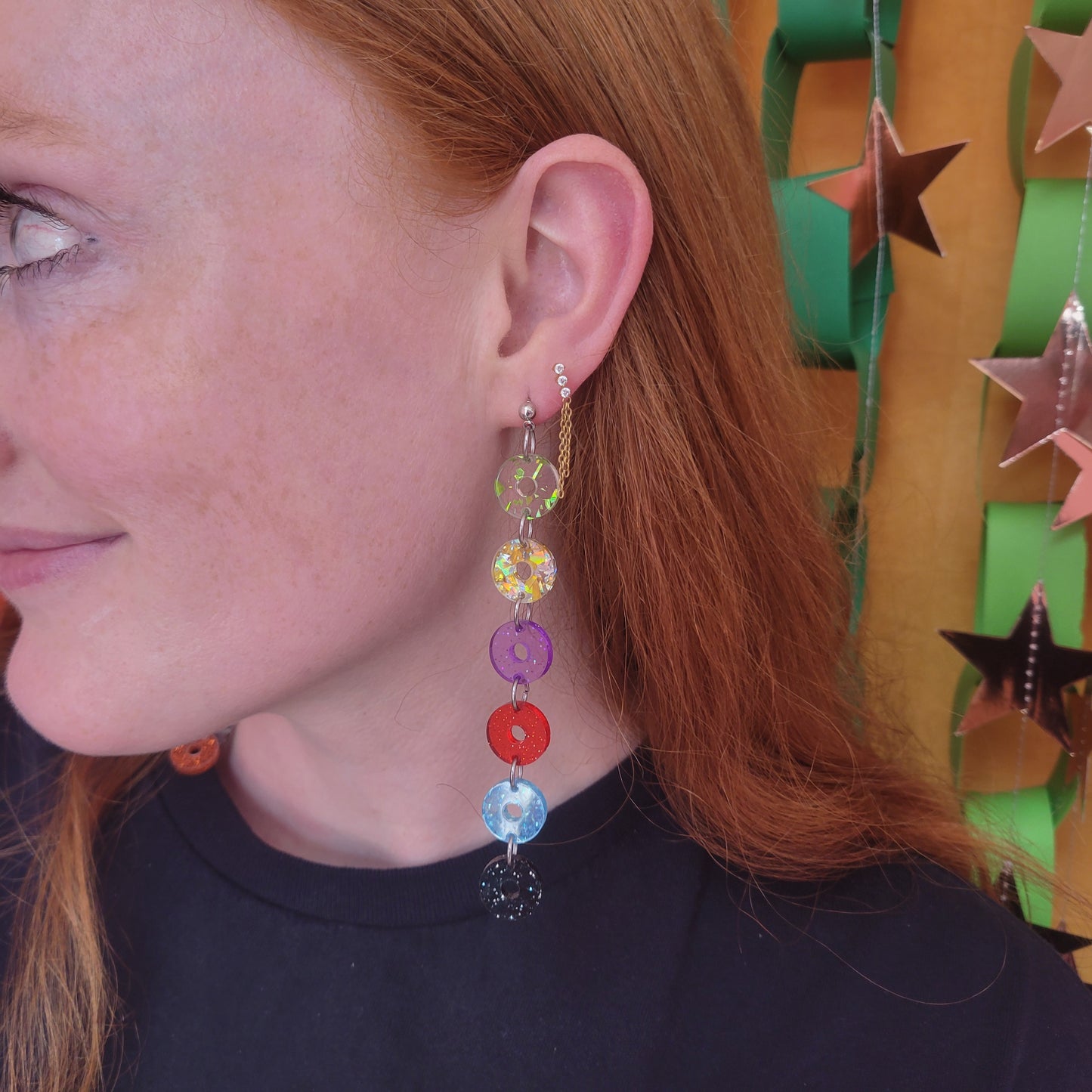 12 Eras, 12 Colors - Taylor Swift Dangle Earrings