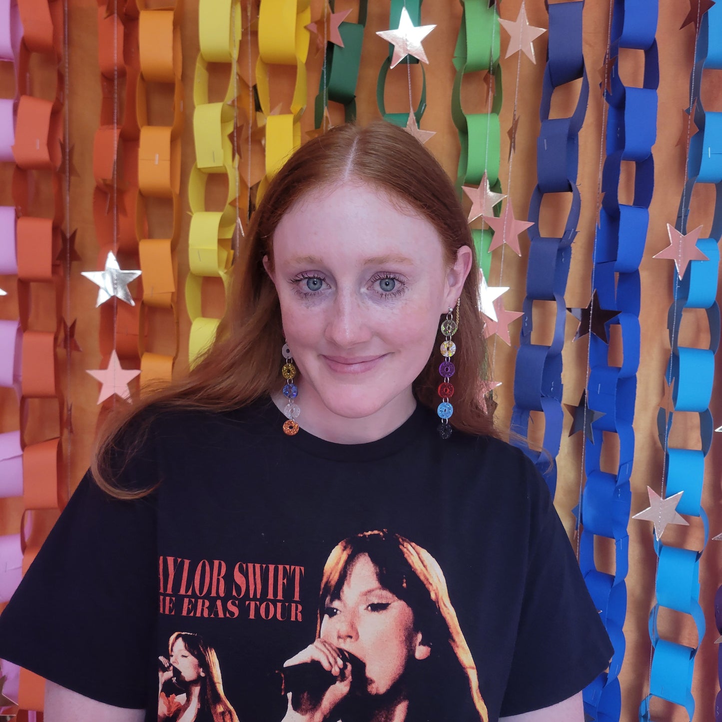 12 Eras, 12 Colors - Taylor Swift Dangle Earrings