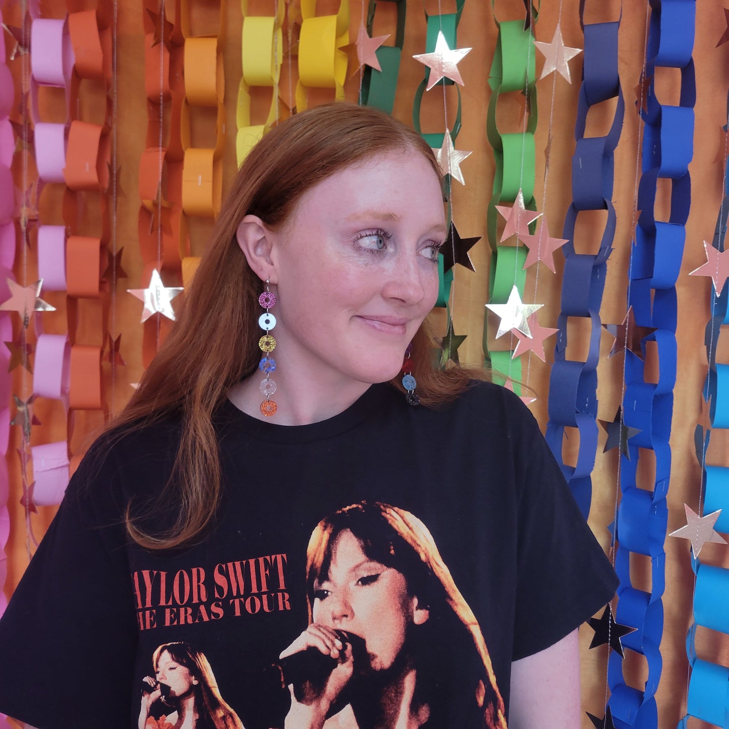 12 Eras, 12 Colors - Taylor Swift Dangle Earrings
