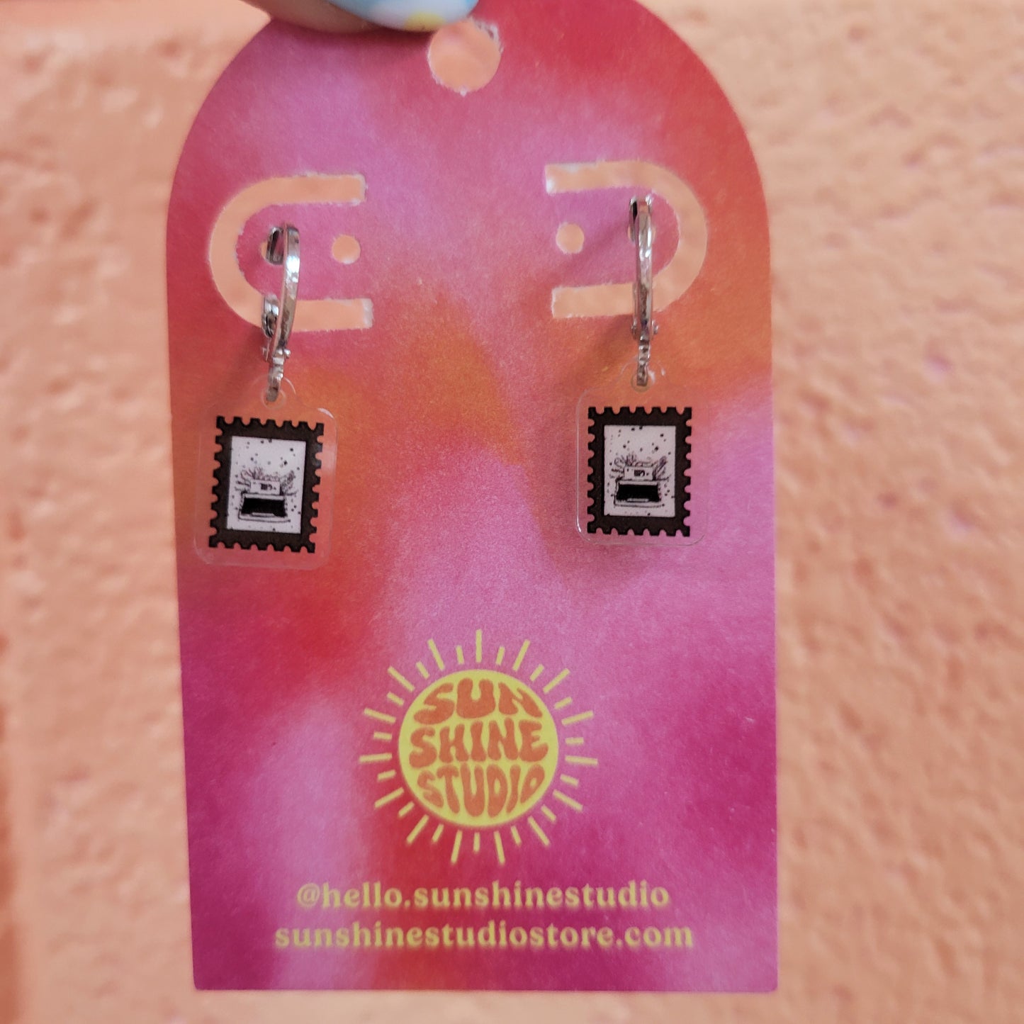 Mini Eras Stamp Earrings