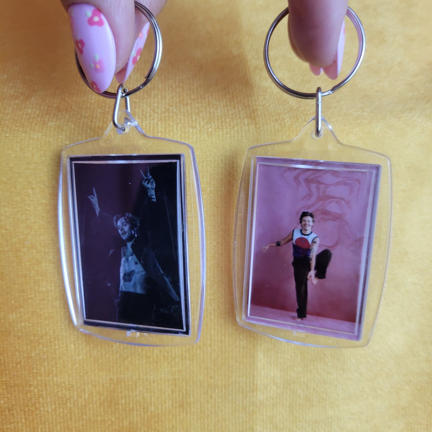Harry's Poses 2-Sided Keychain