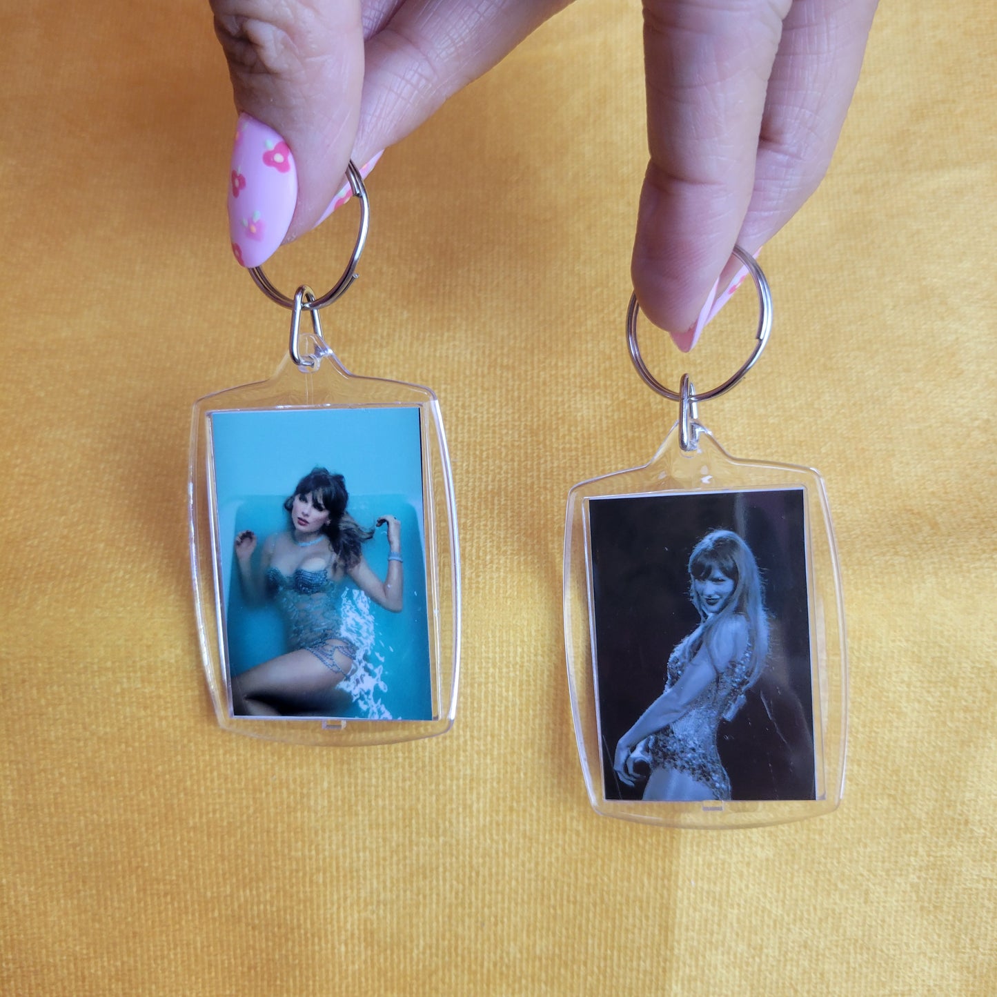 Showgirl Taylor 2-Sided Keychain