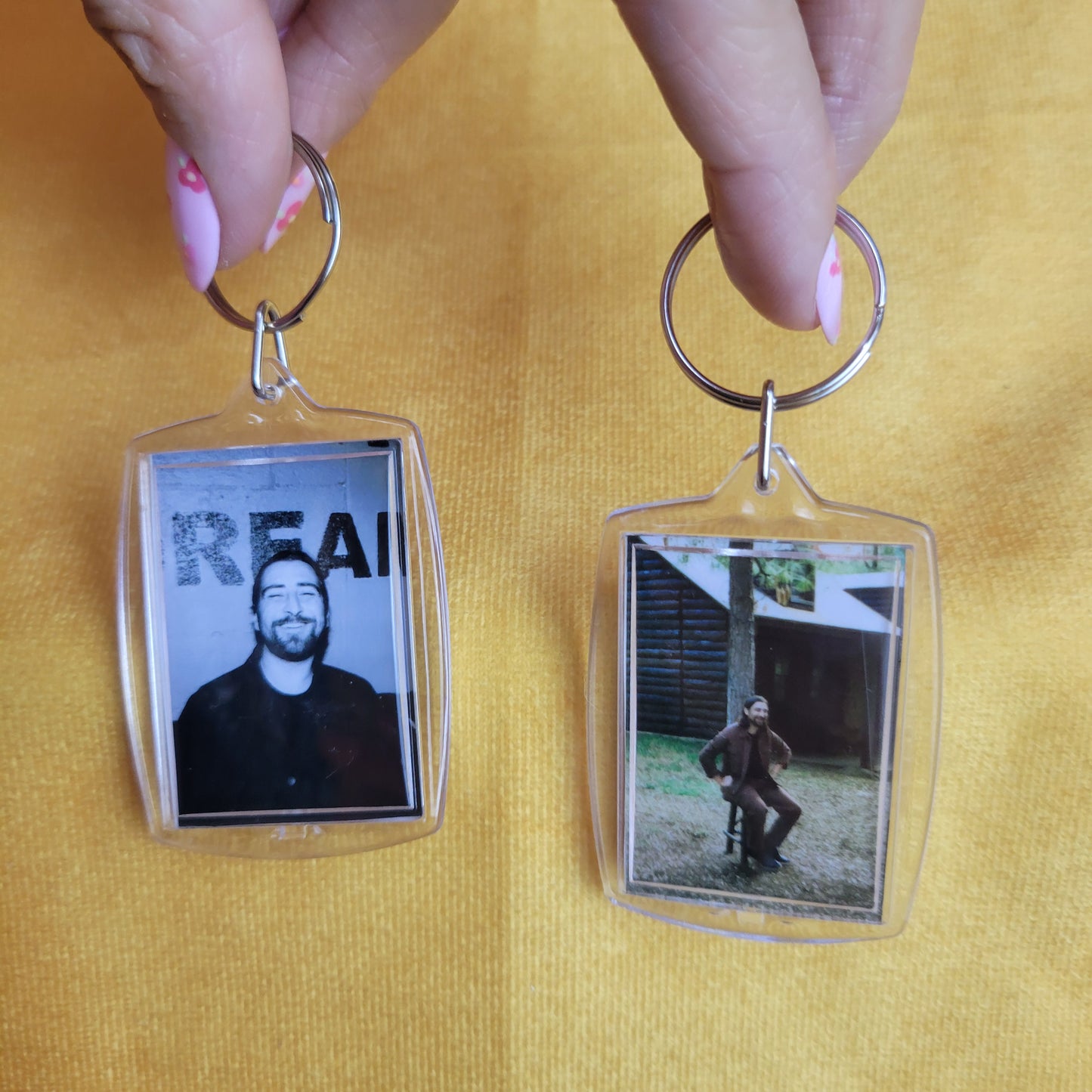 Noah Kahan 2-Sided Keychain