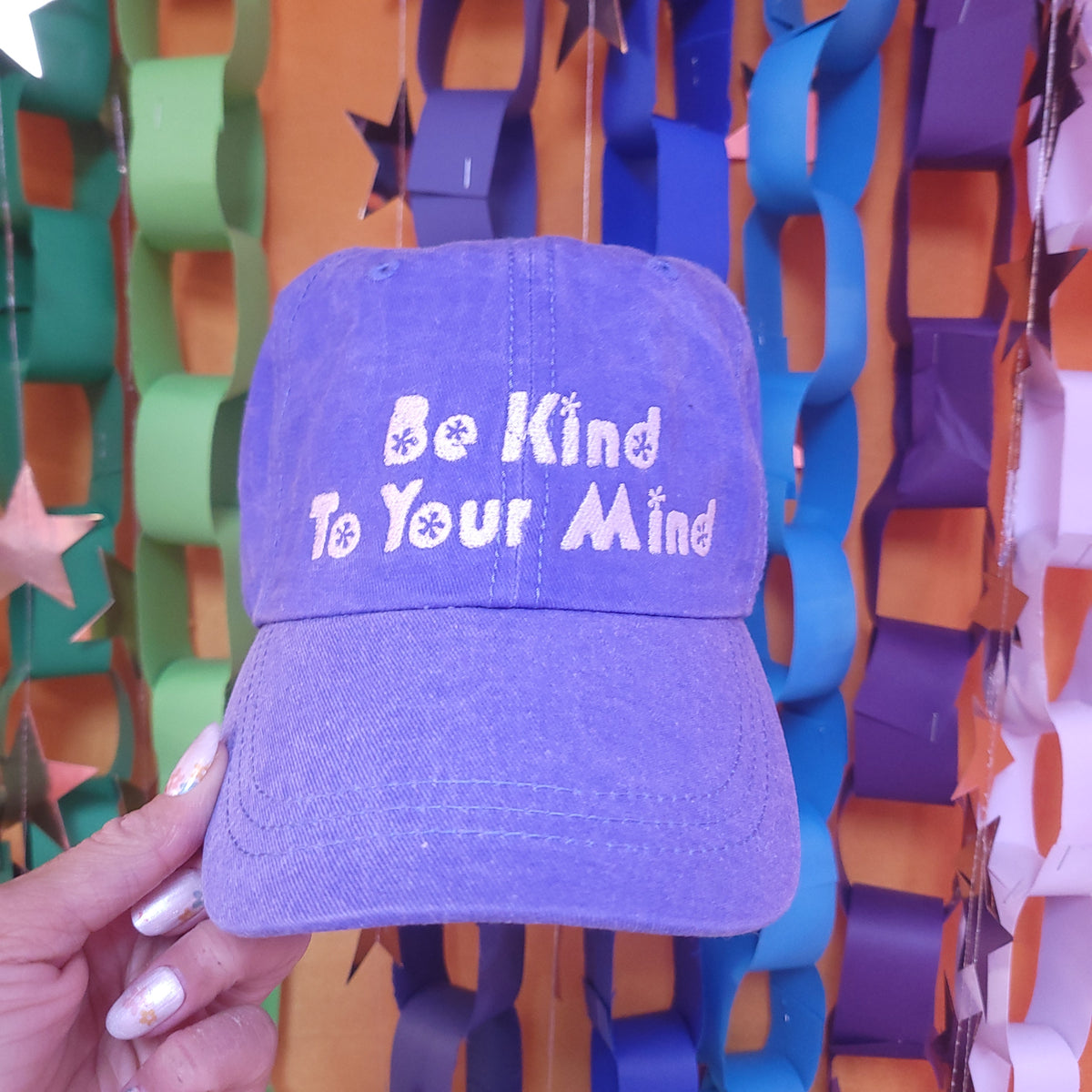 Be Kind to Your Mind Embroidered Hat