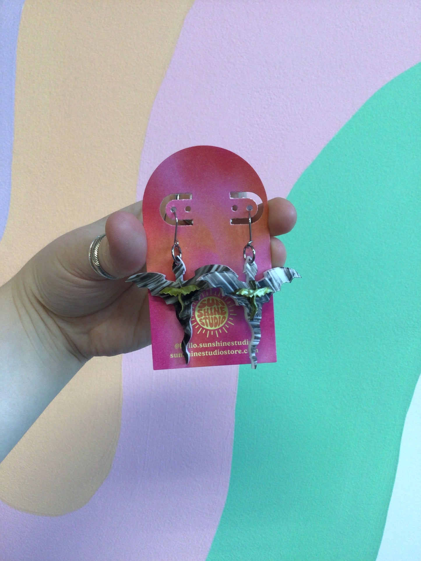 Fourth Wing Earrings