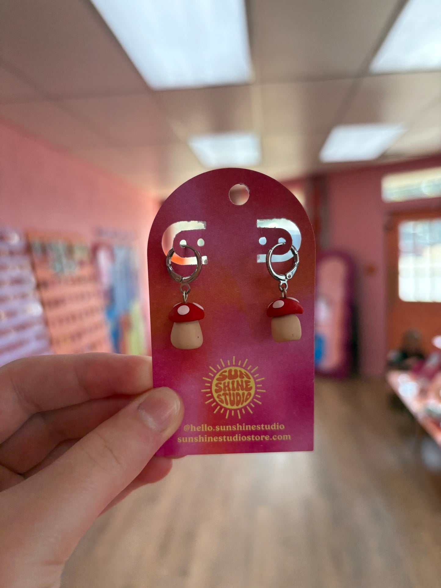 Clay Food Earrings