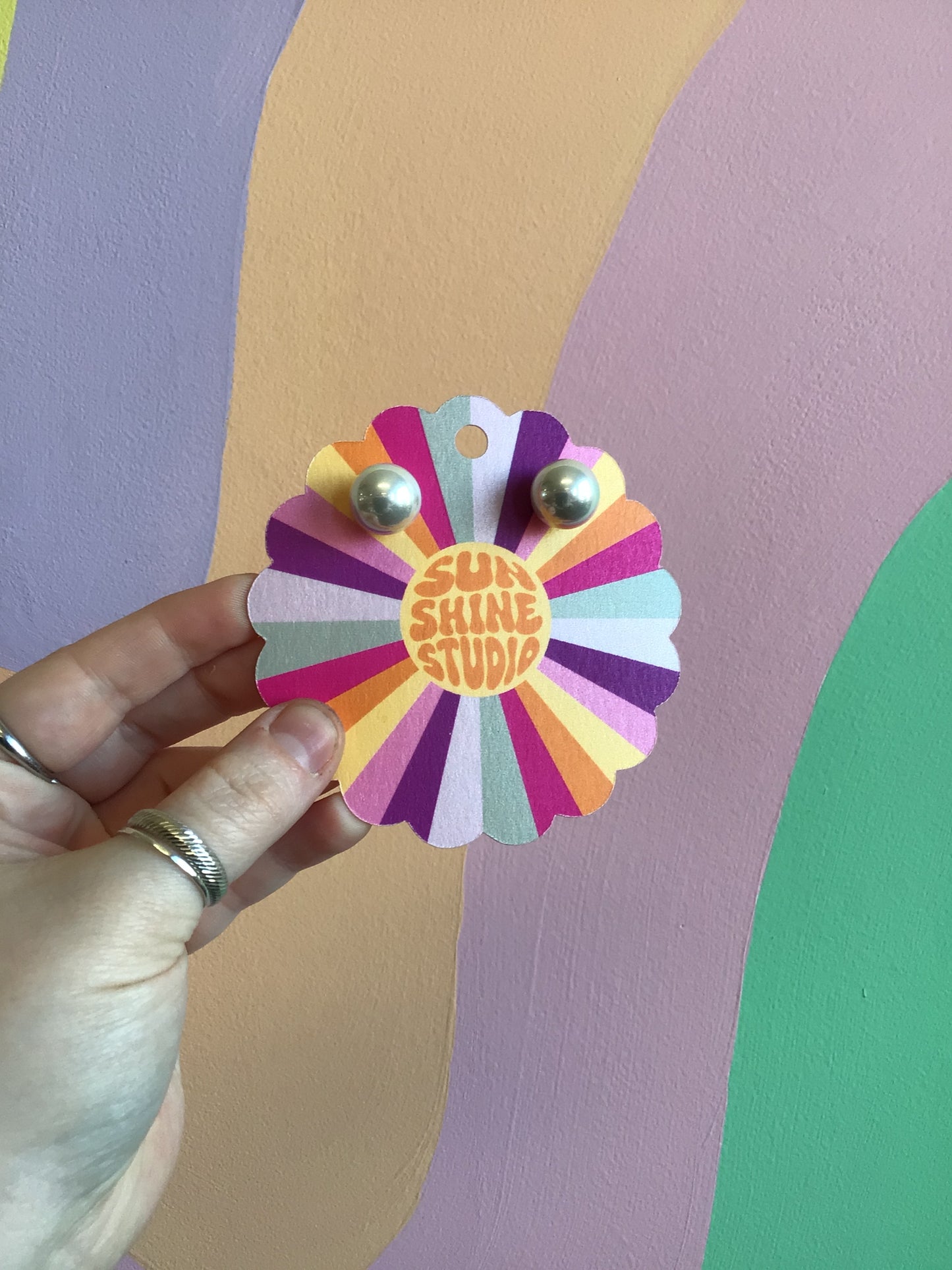 Charming Pearl Studs