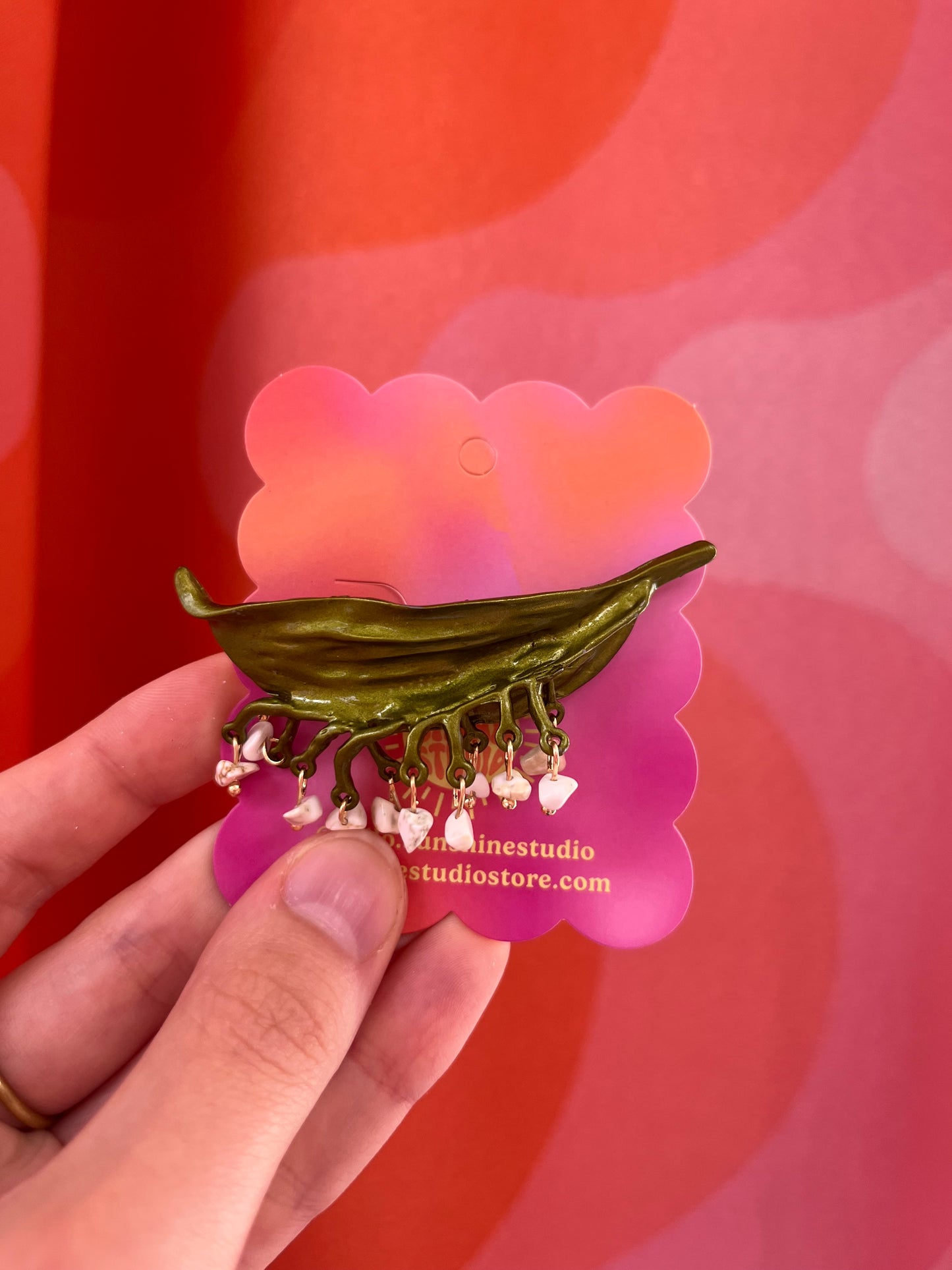 Greenery Brooch