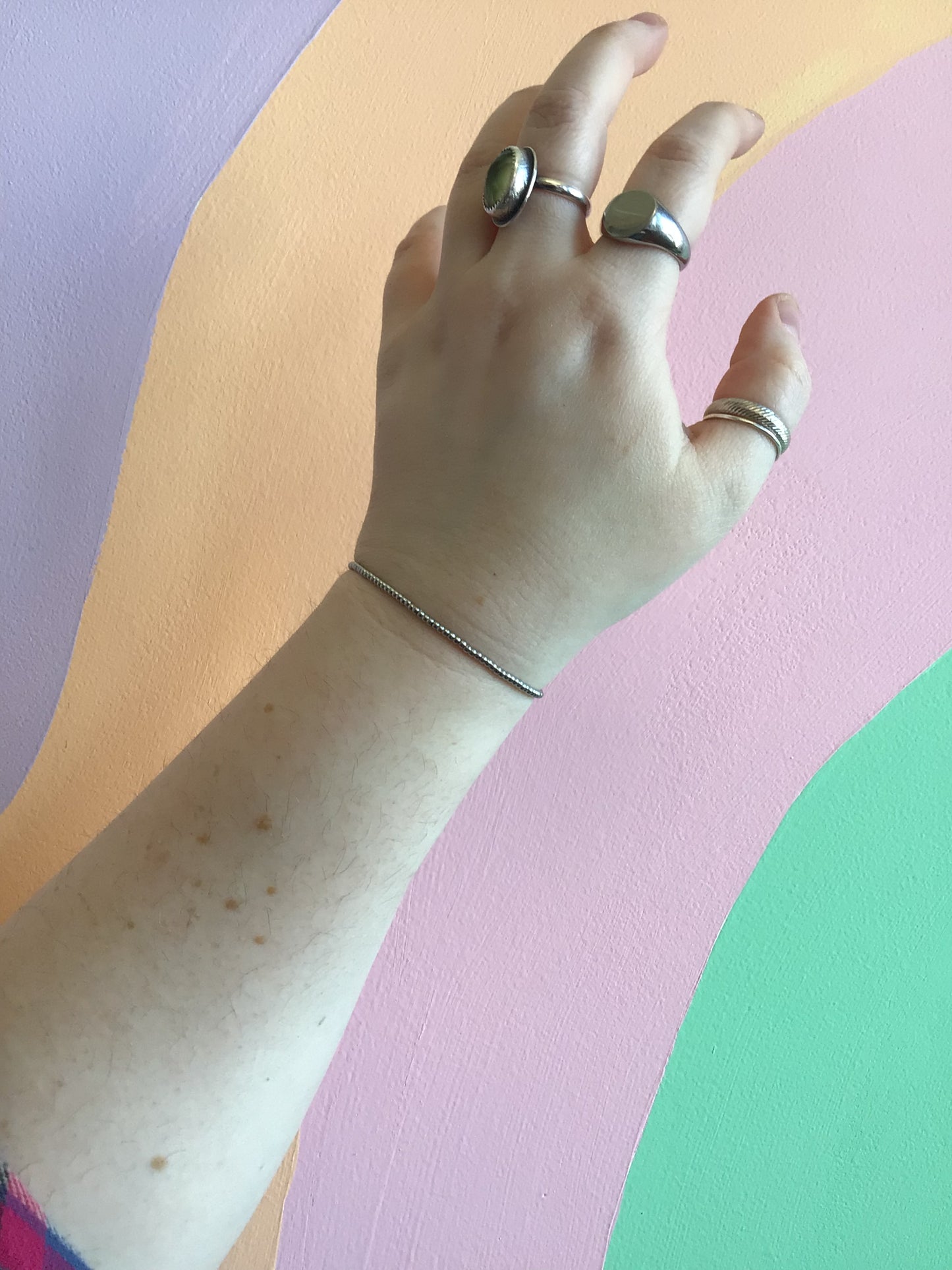 Titanium Bead Bracelet