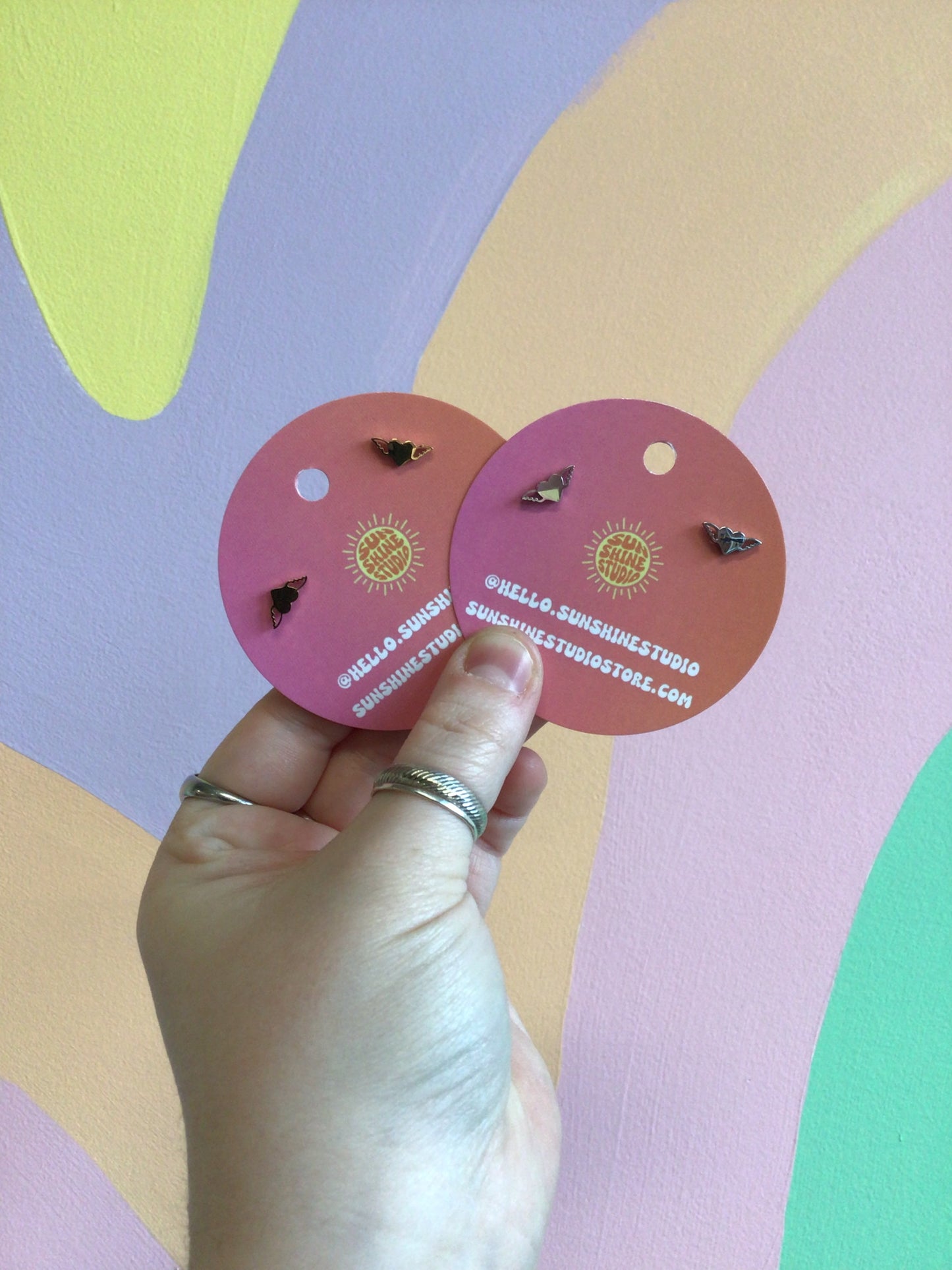 Tiny Hearts With Wings