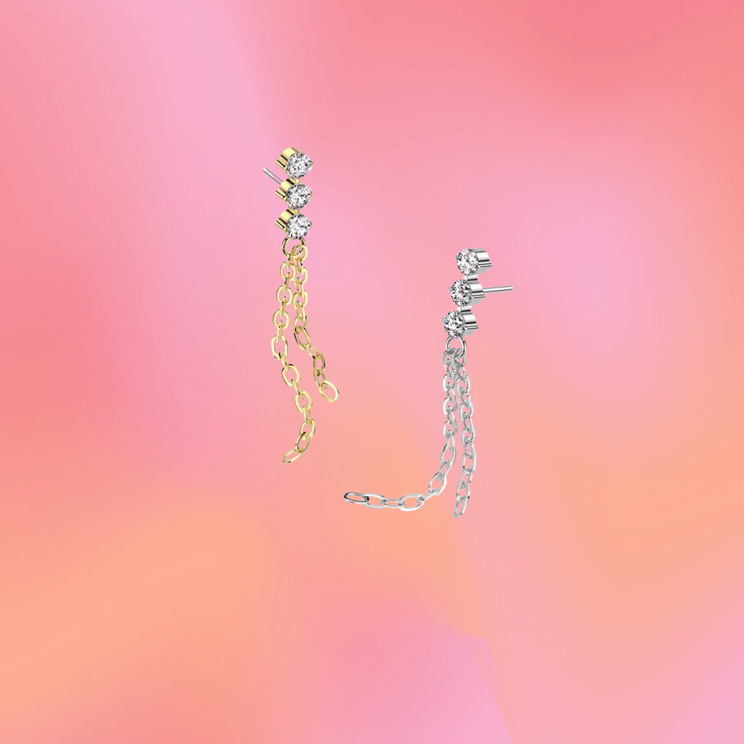 Flat Back Charming Dangle