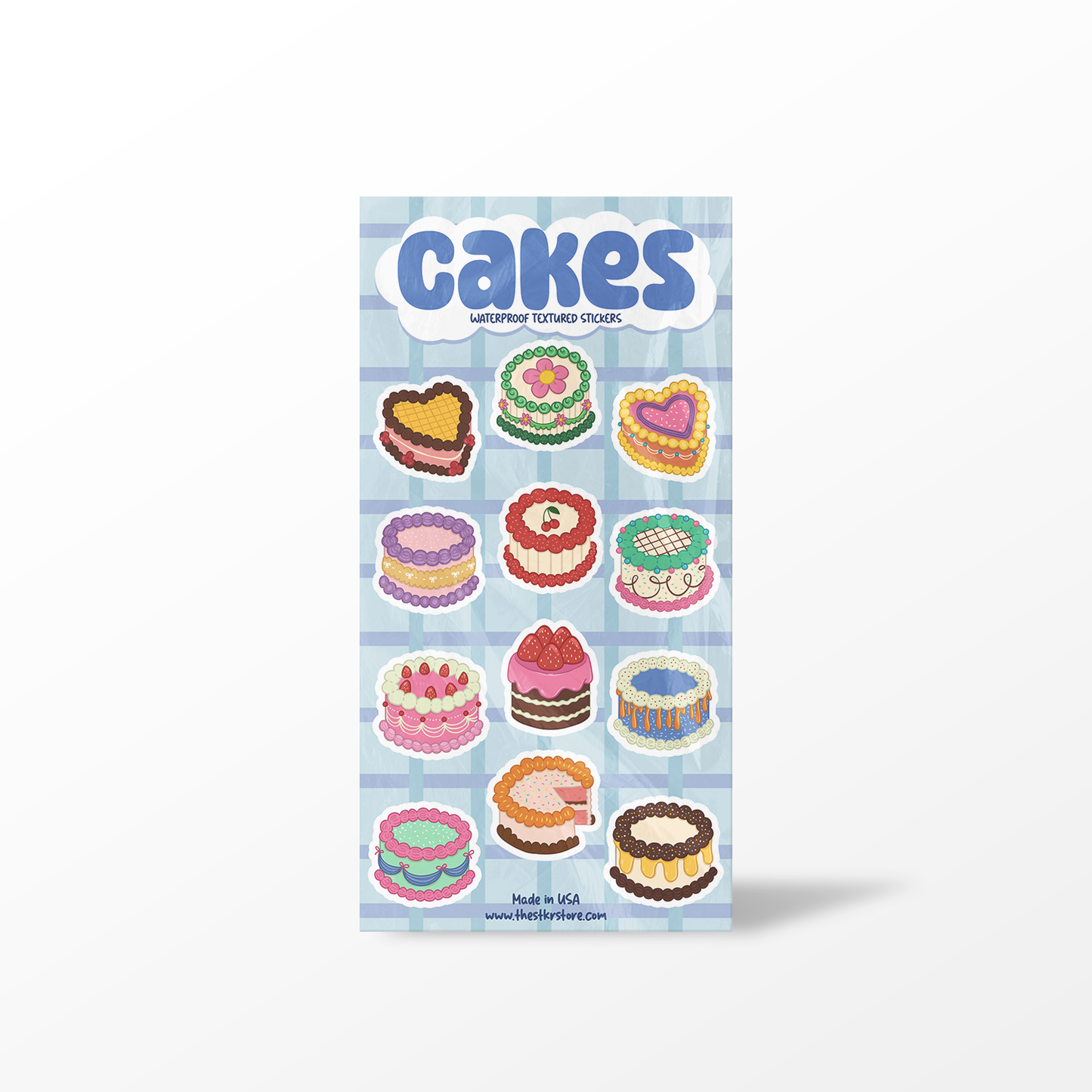 Cakes 2 Sticker Sheets