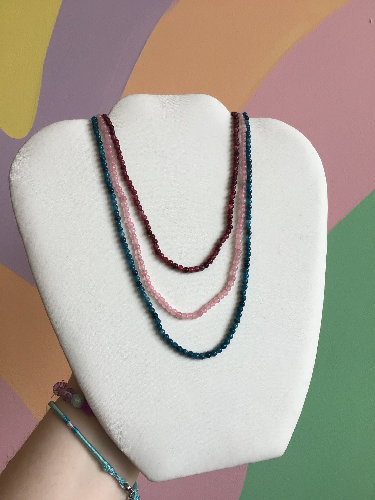 Natural Stone Beaded Necklaces