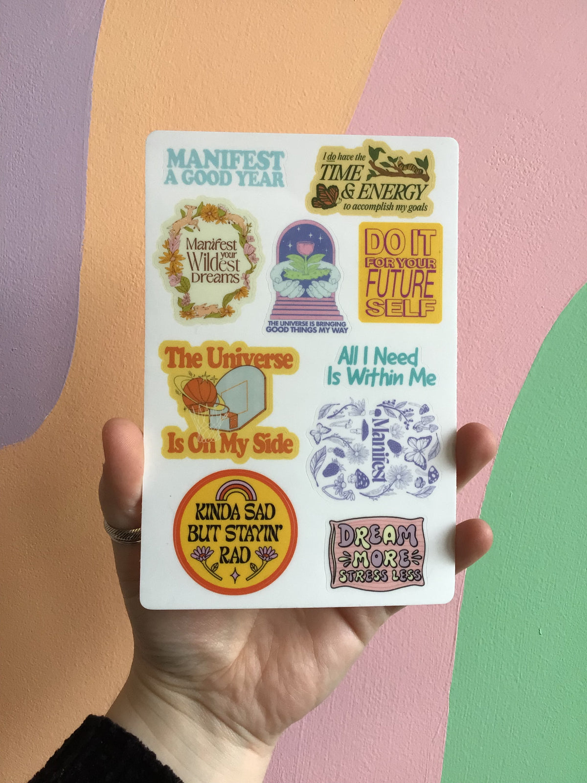 Great Vibes Sticker Sheet