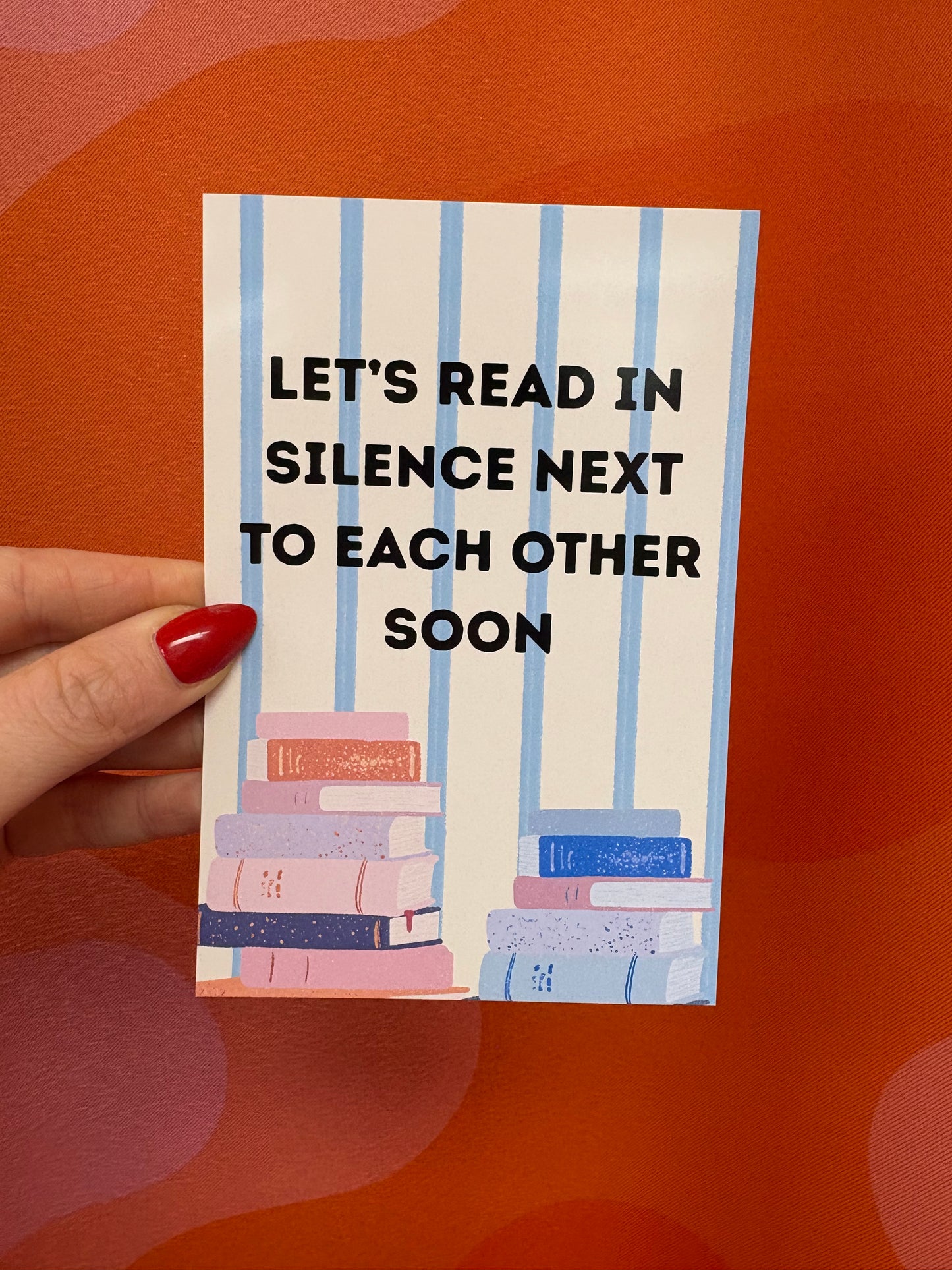 Let’s Read in Silence Post Crad
