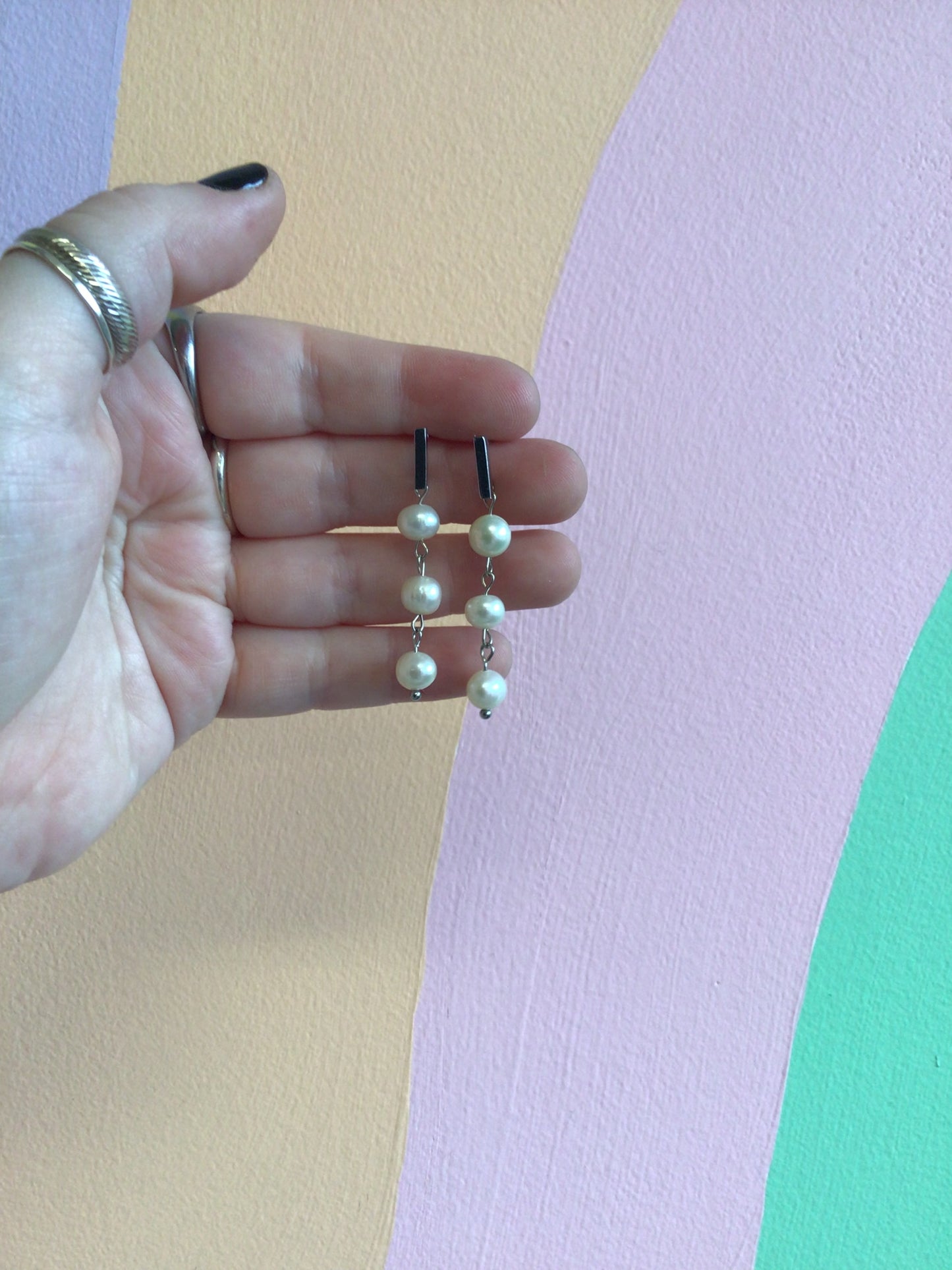 Something New Pearl Earrings