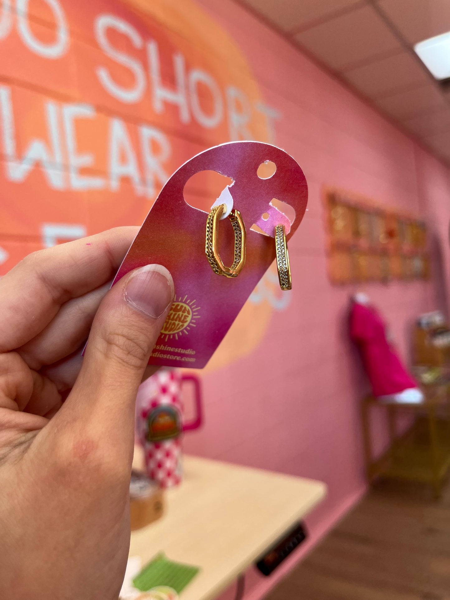 Simple Dreamy Hoop Earrings