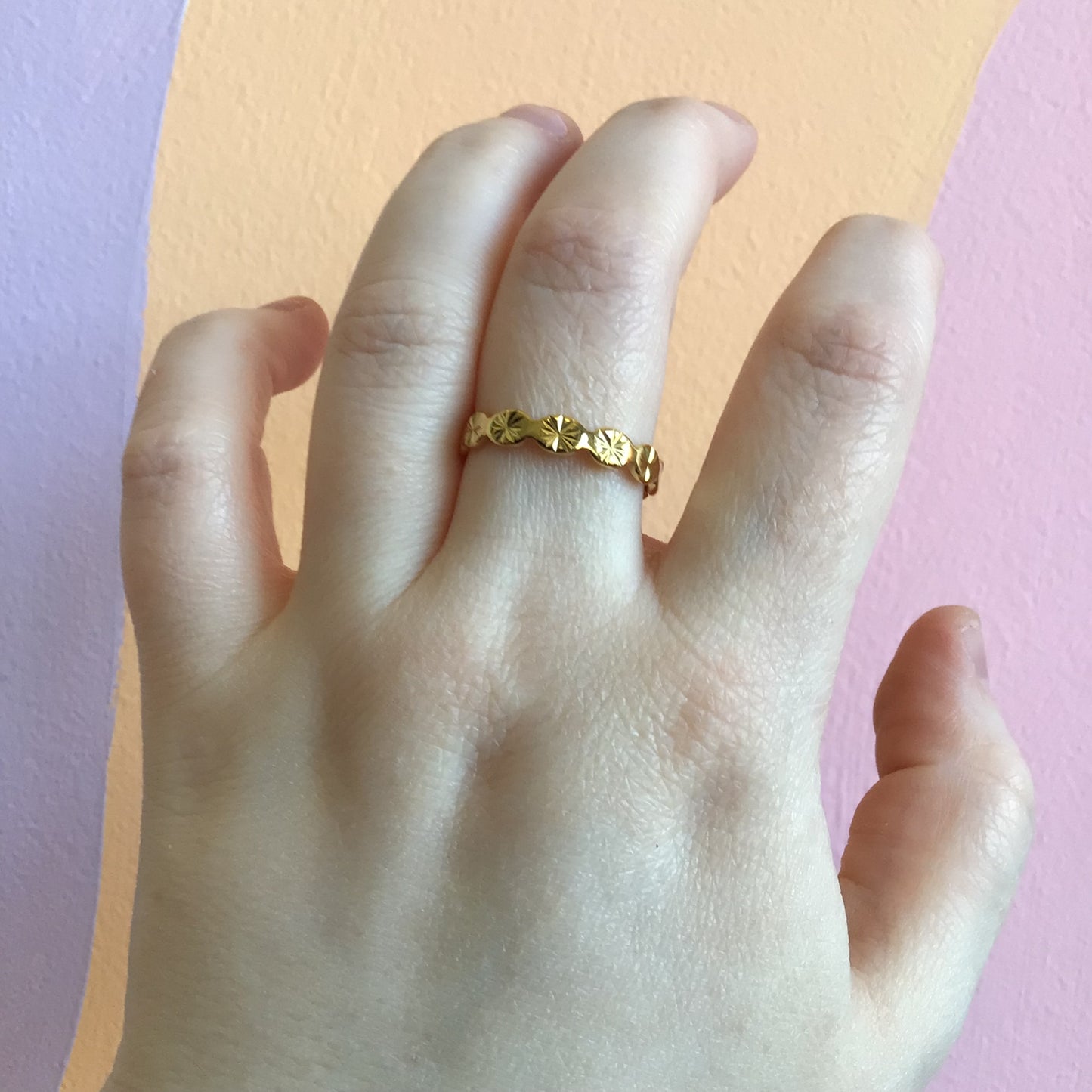 Starburst Titanium Band