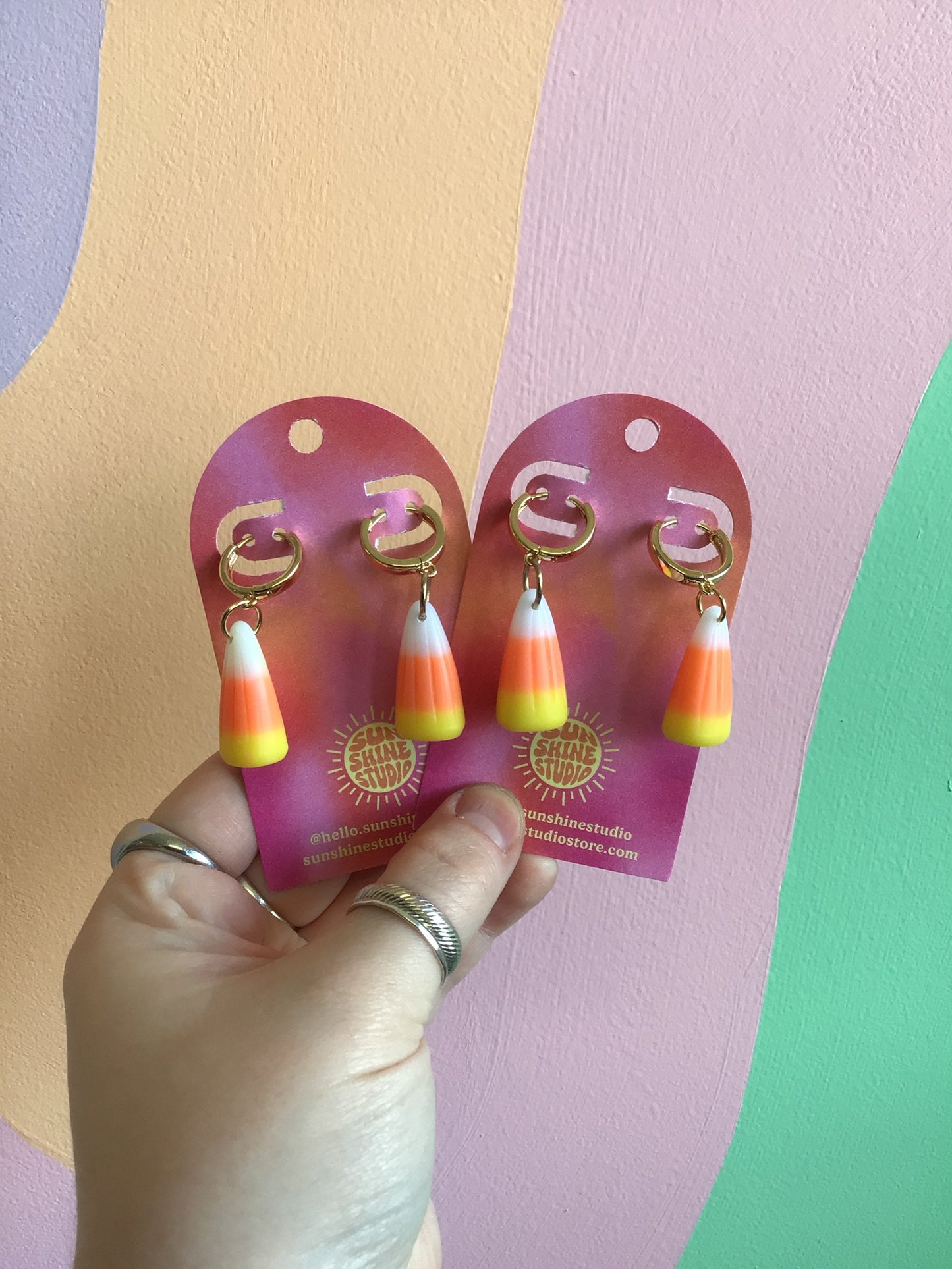 These Earrings are Corny