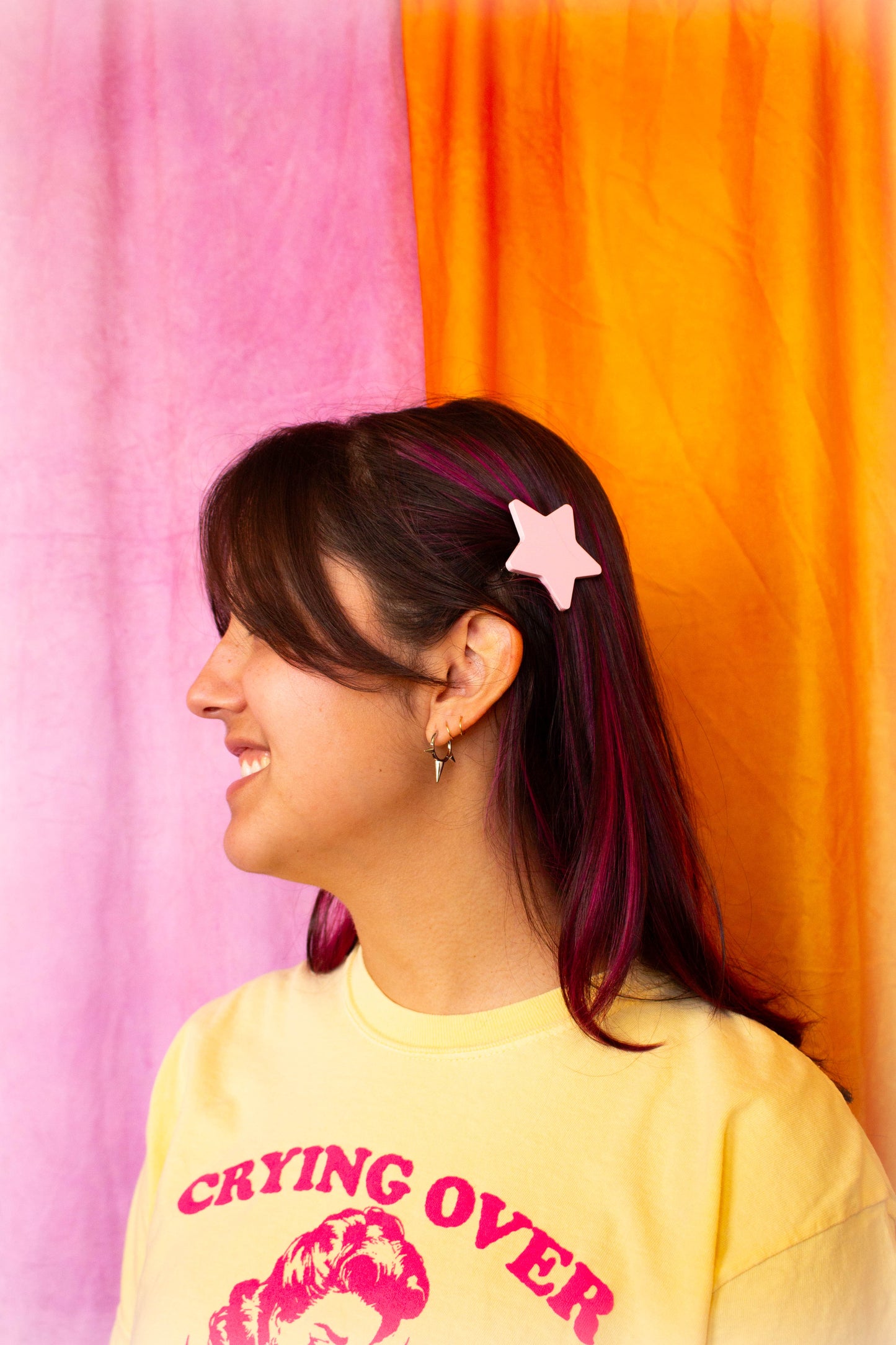 Spiked Hoop Earrrings